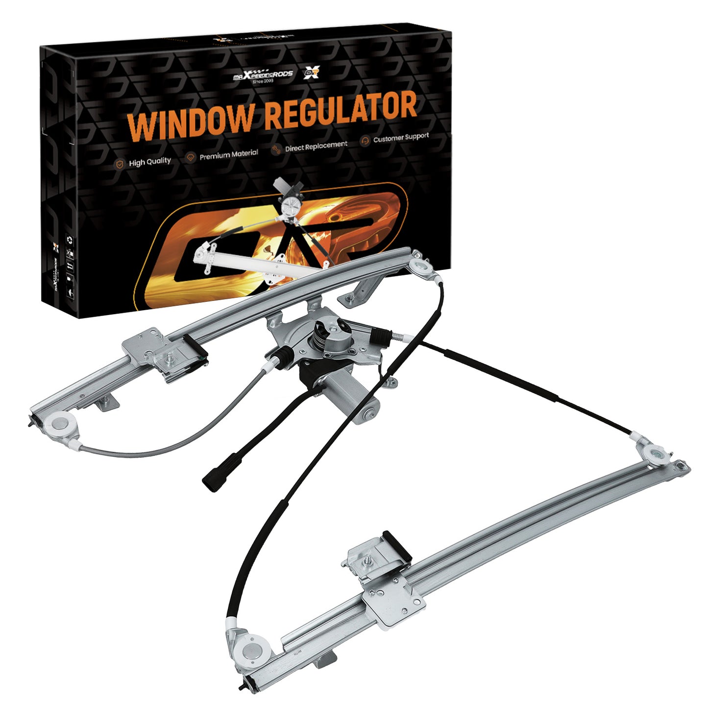 Power Window Regulator w/Motor compatible For Ford F-150 2004-2008 Front Left Driver Side