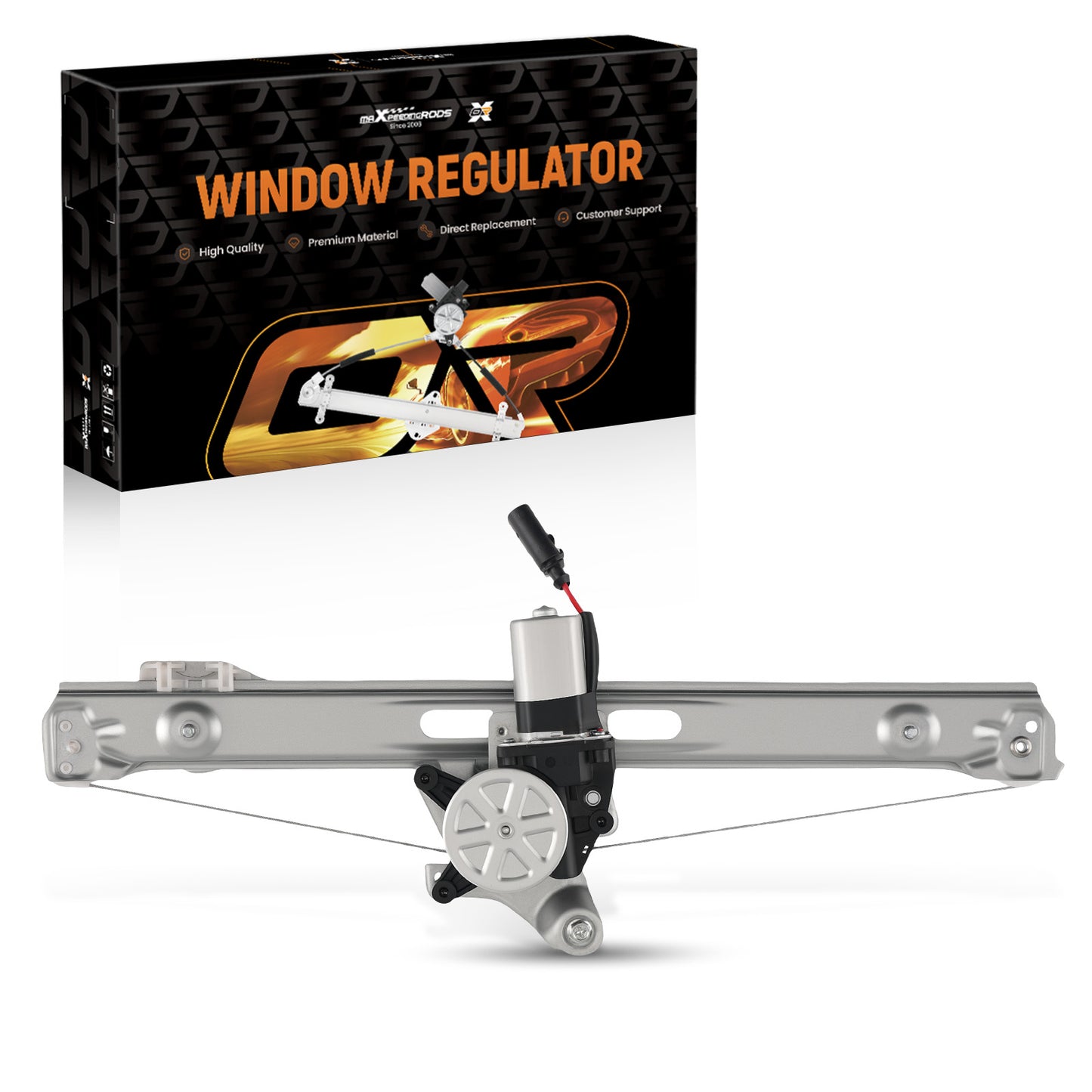 Window Lifter w/ Motor compatible for BMW 323i 325i 330i Rear Left 1999-2005 741-480