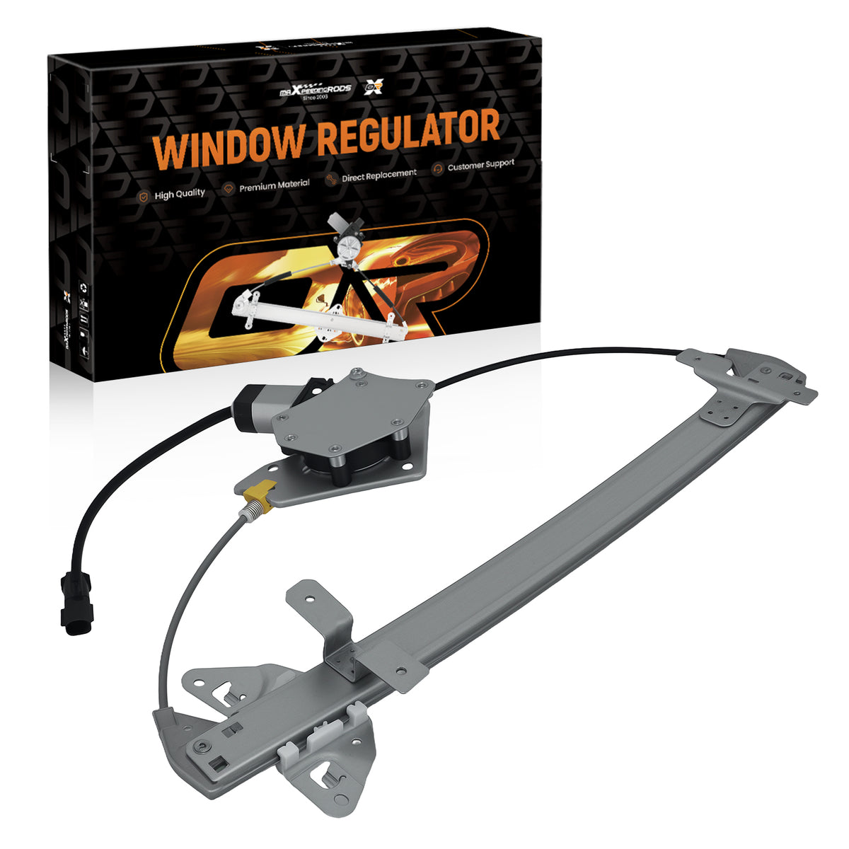 Power Window Lifter Assembly Rear Left compatible For Dodge Dakota 00-04 741598