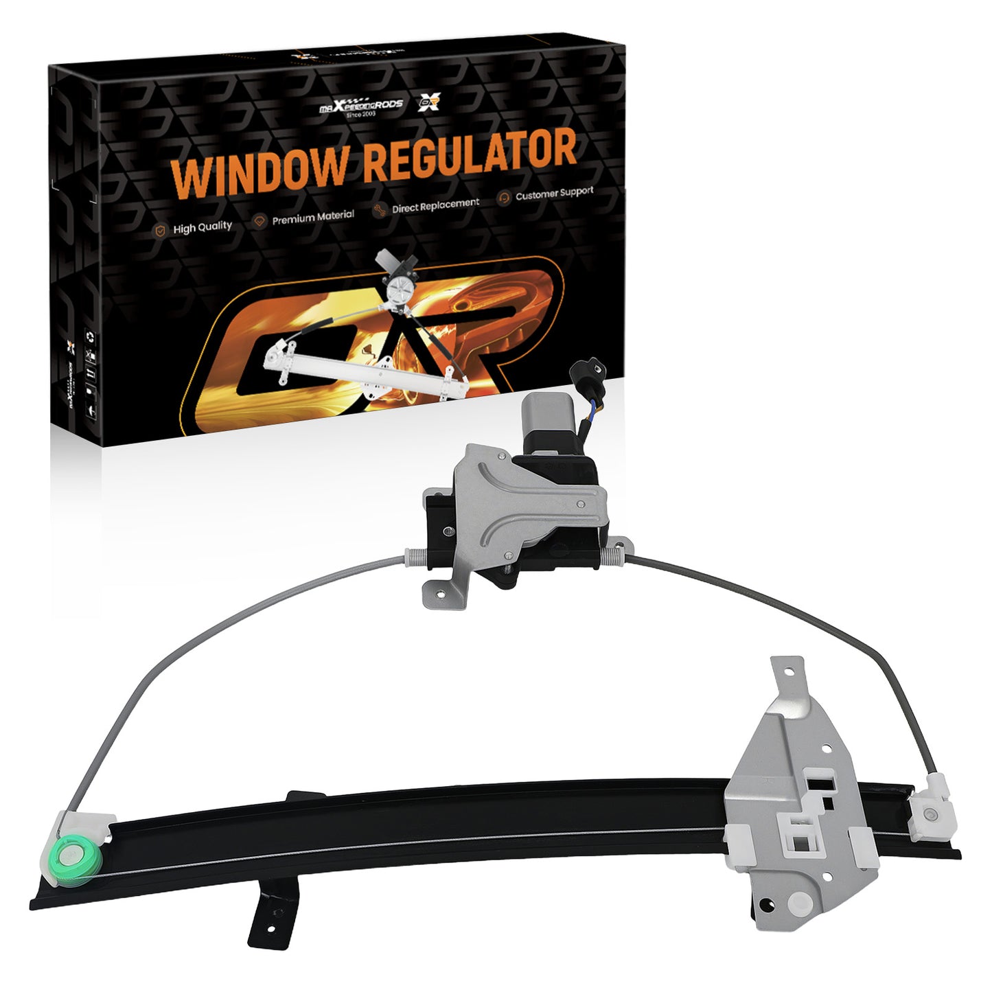 1x Front Right Window Regulator compatible For Oldsmobile Intrigue 1998-2002 741-638