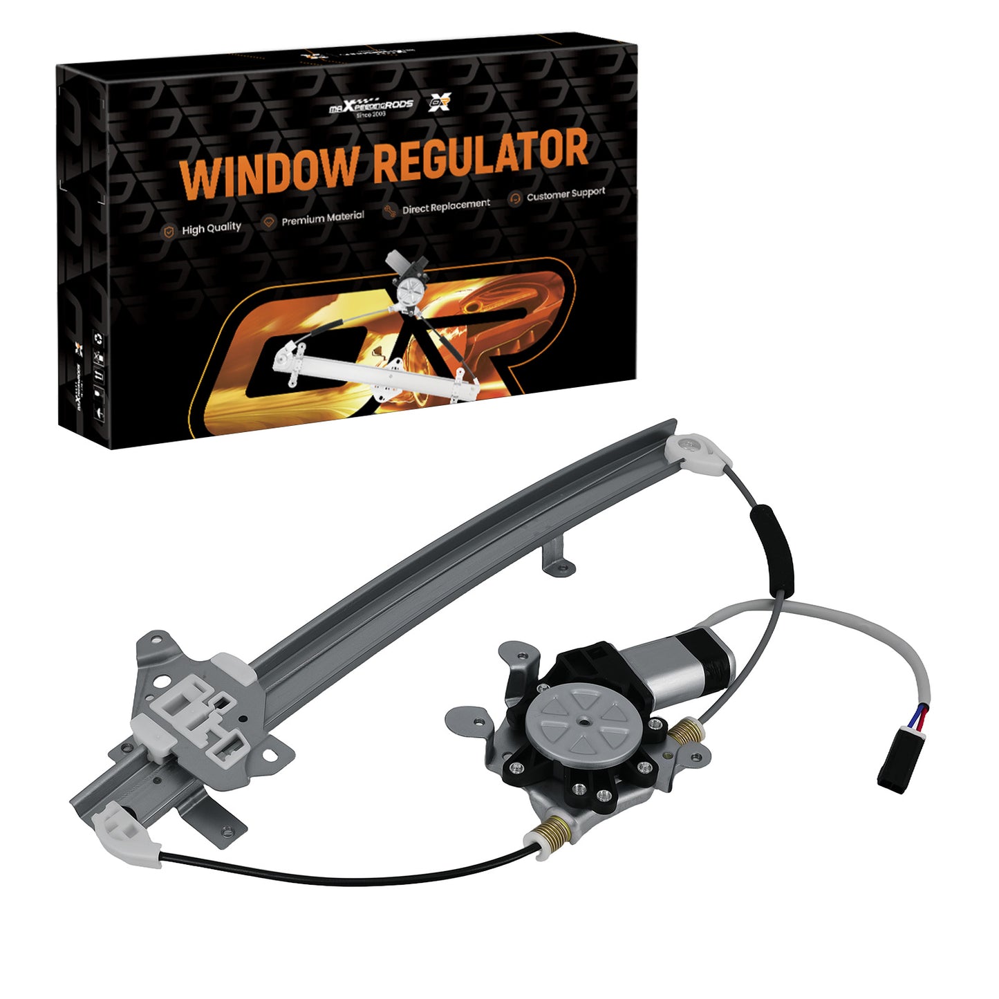 Front Right Power Window Lifter compatible for Nissan Frontier 1998-2004 741-680