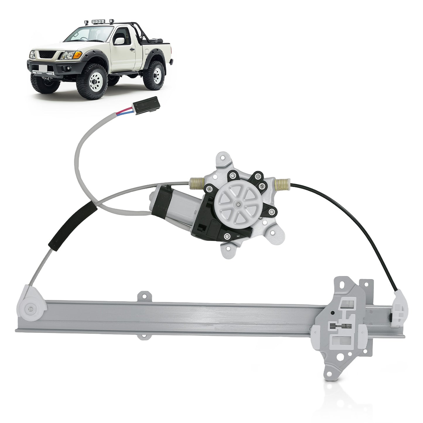 Front Right Power Window Lifter compatible for Nissan Frontier 1998-2004 741-680