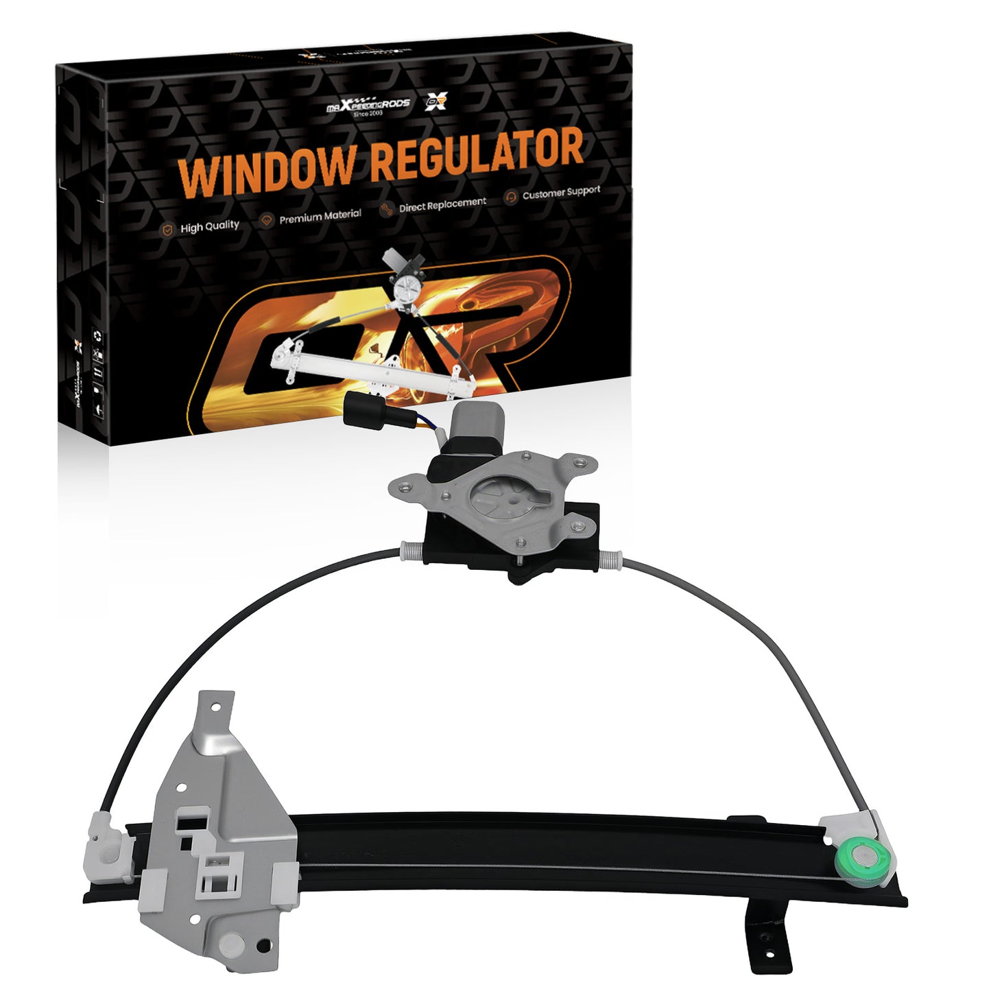 Power Left Rear Side Window Regulator compatible for Buick Century/Compatible for Regal 97-05 10334399