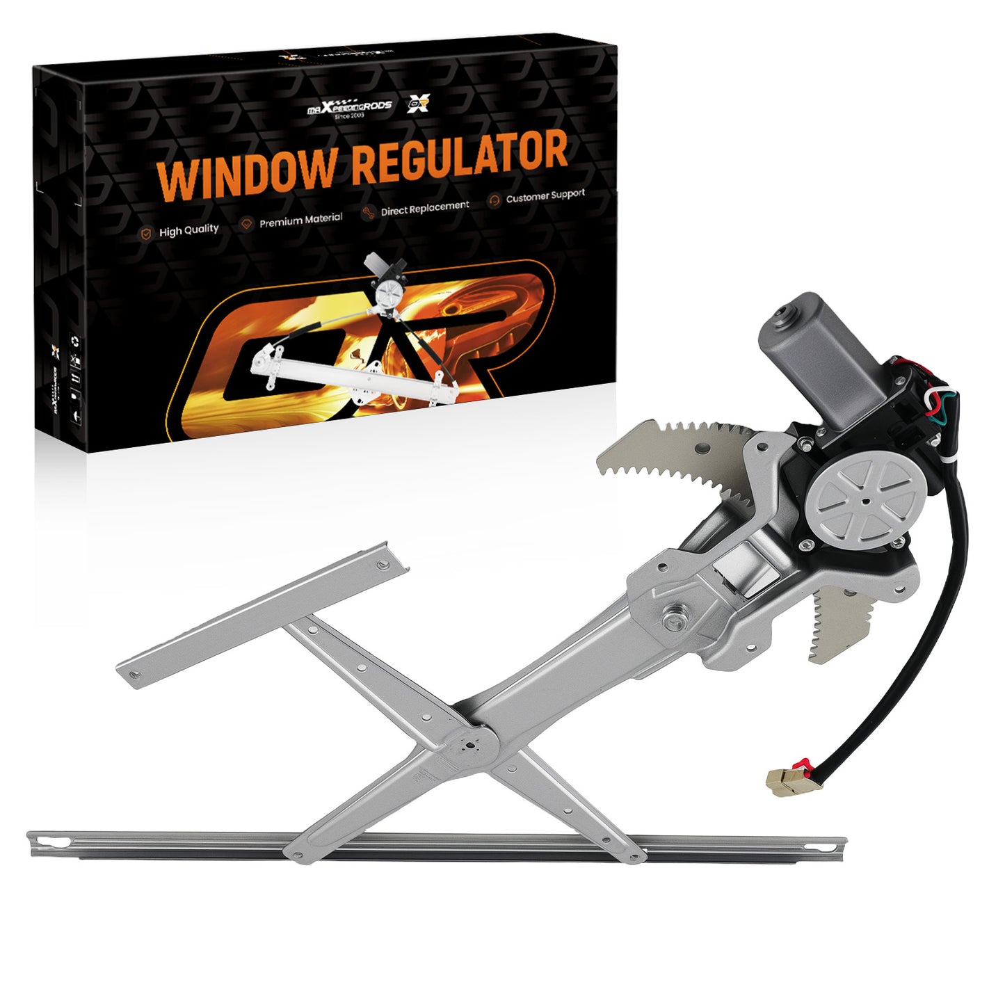 Front Left Power Window Regulator Assembly compatible For Honda CR-V 97-01 741950