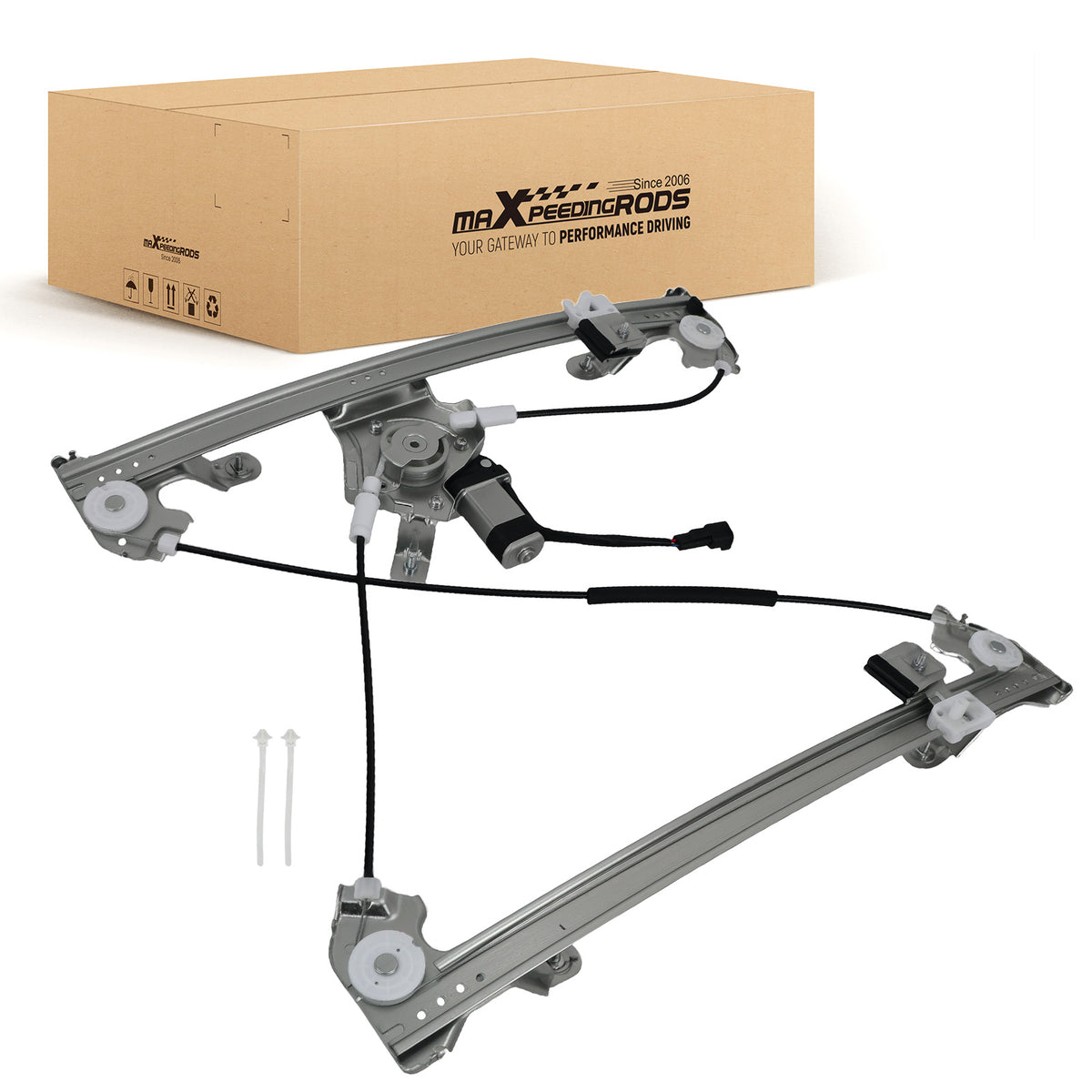 Power Window Lifter Rear Left compatible For Ford F-150 Crew Cab 2004-2008 741-968