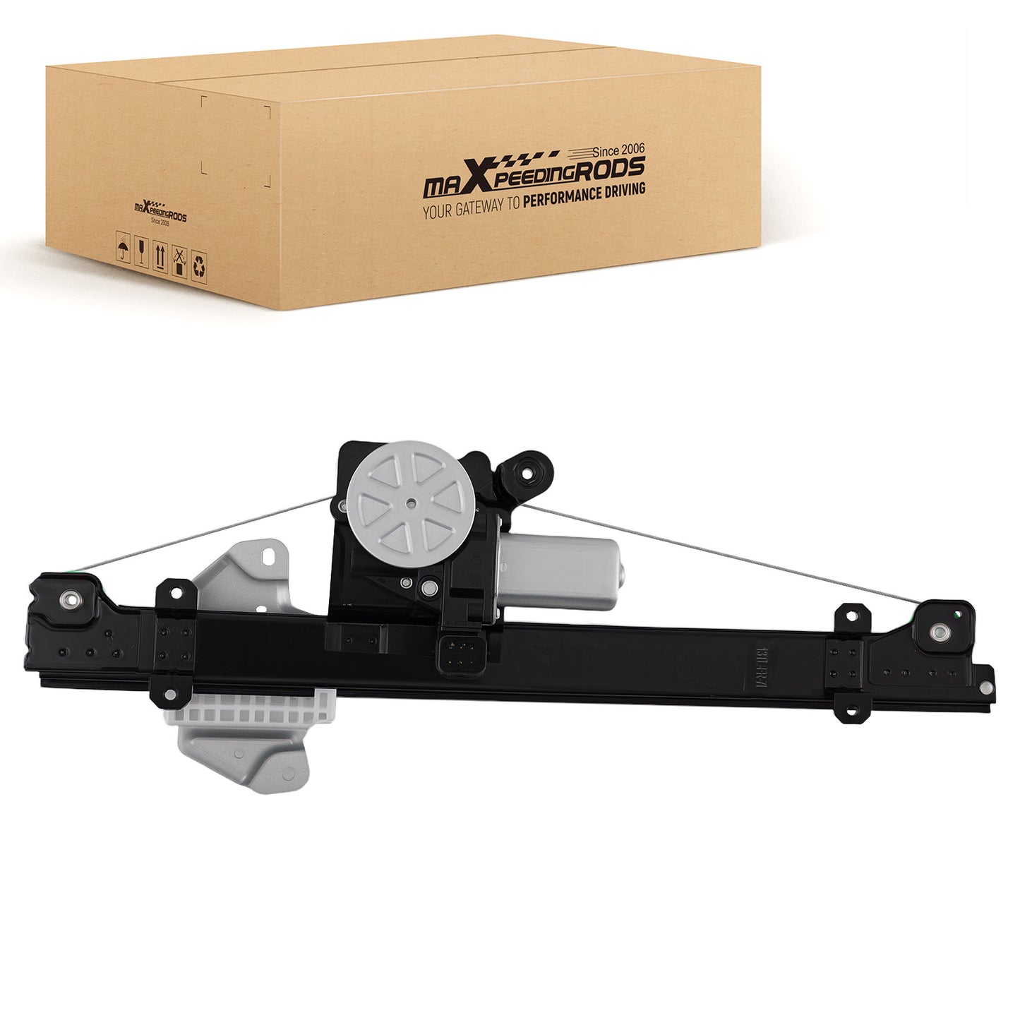 Front Right Power Window Lifter Assembly compatible For Nissan Altima 2013-2018