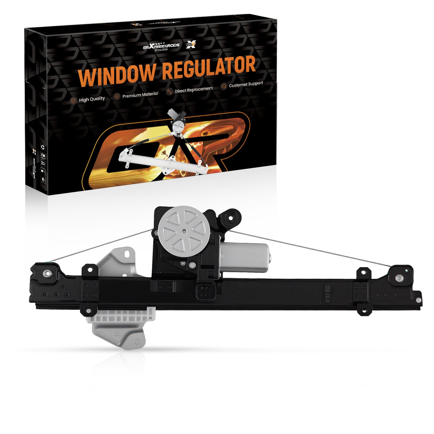 Front Right Power Window Lifter Assembly compatible For Nissan Altima 2013-2018