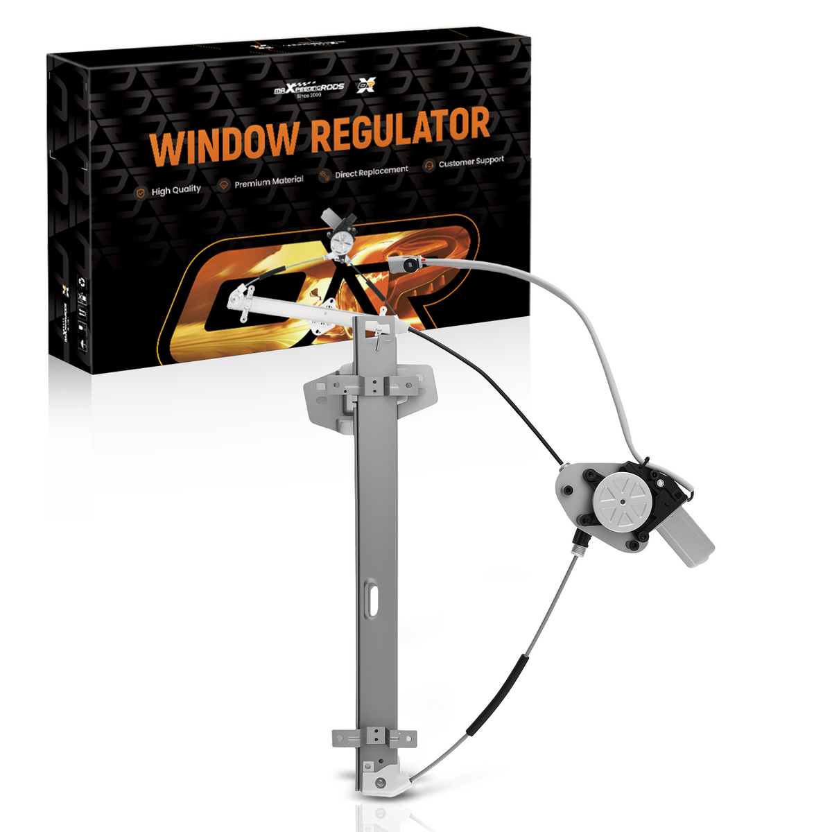 Front Passenger Window Regulator Assembly compatible For Honda Element 2003-2011