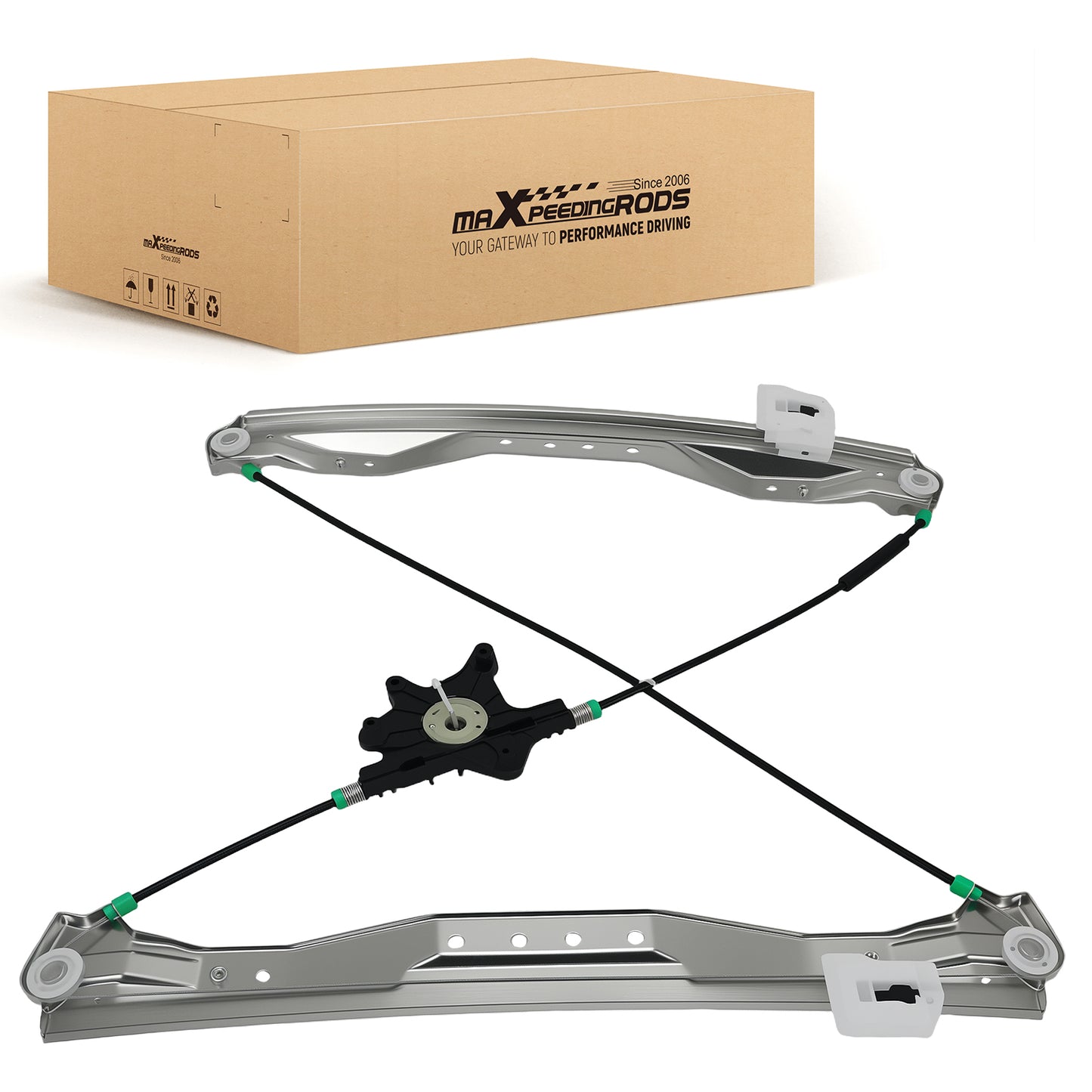 Electric Window Lifter Assembly Front Left compatible For Chrysler TownCountry 08-16