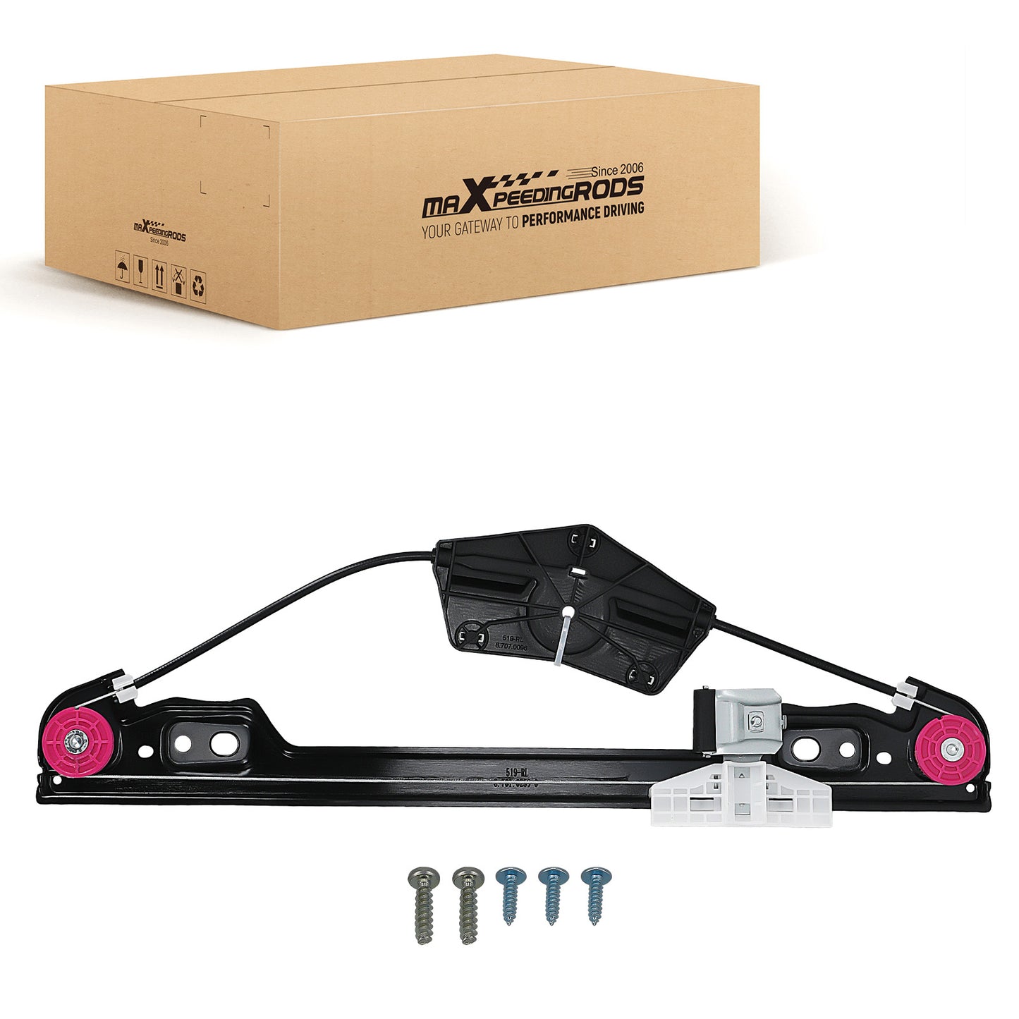 Electric Window Lifter Assembly Rear Left compatible For Lincoln MKX 2007-2015 749884