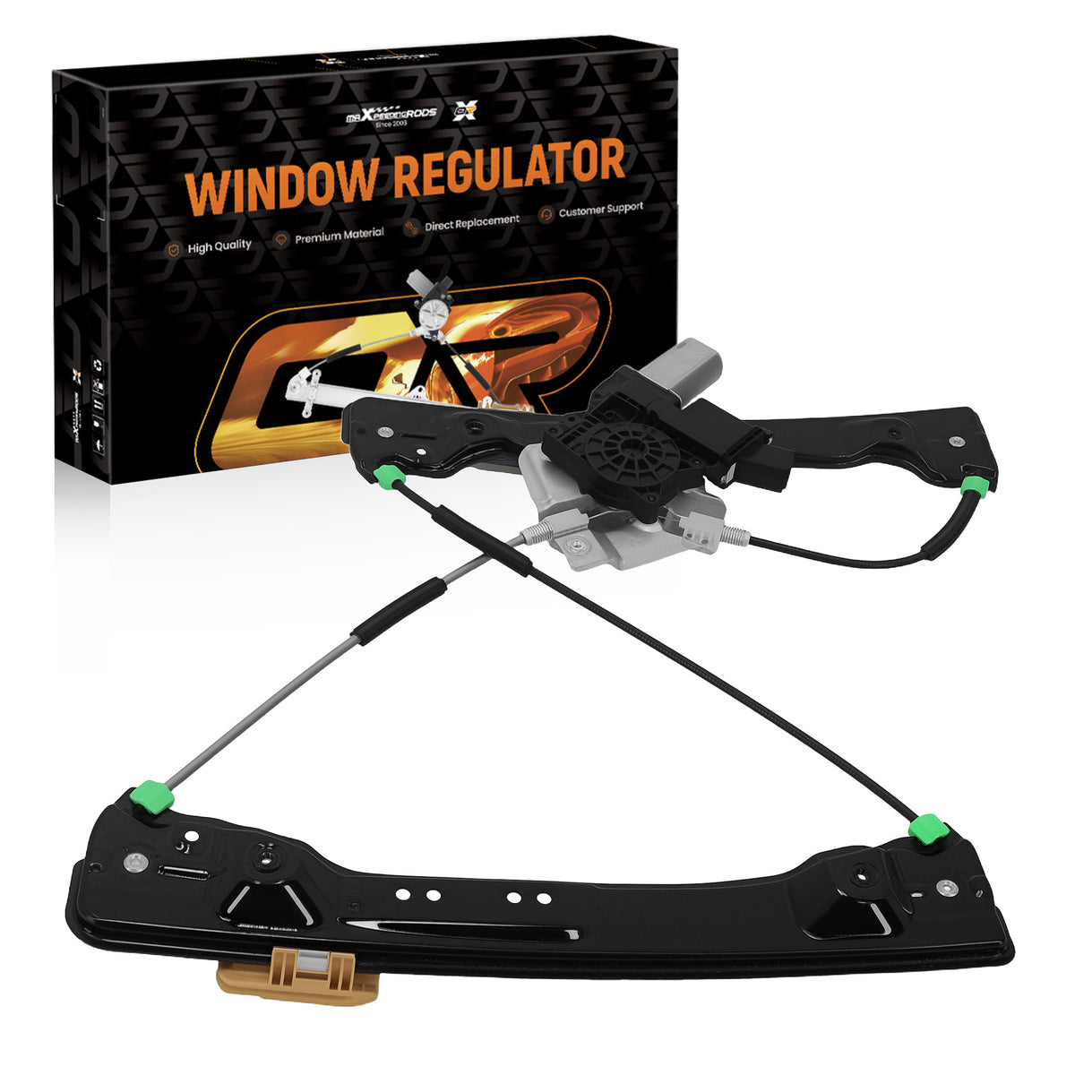 Front Driver Side Window Regulator Assembly compatible For Buick LaCrosse 10-16 22810016