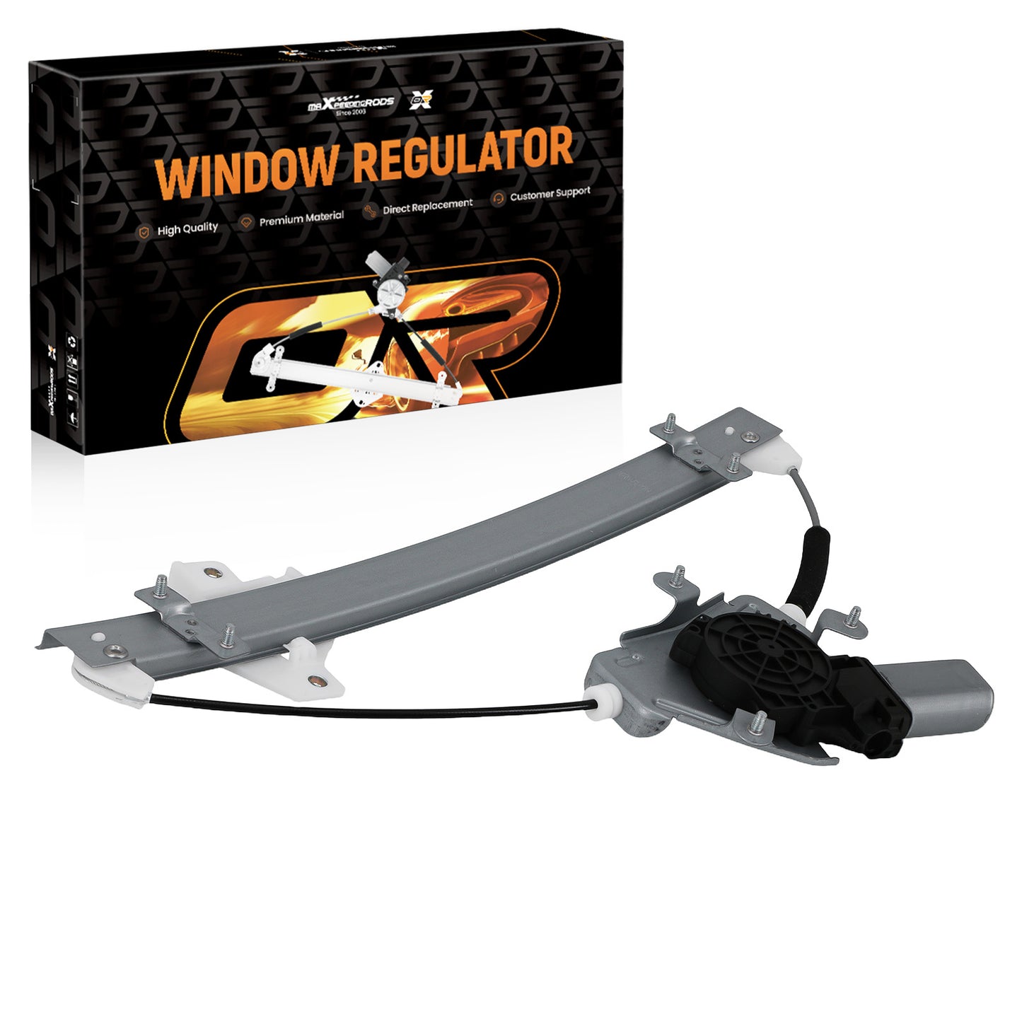 Window Regulator with Motor FL compatible For Hyundai Accent 12-17 82403-0U010 Metal