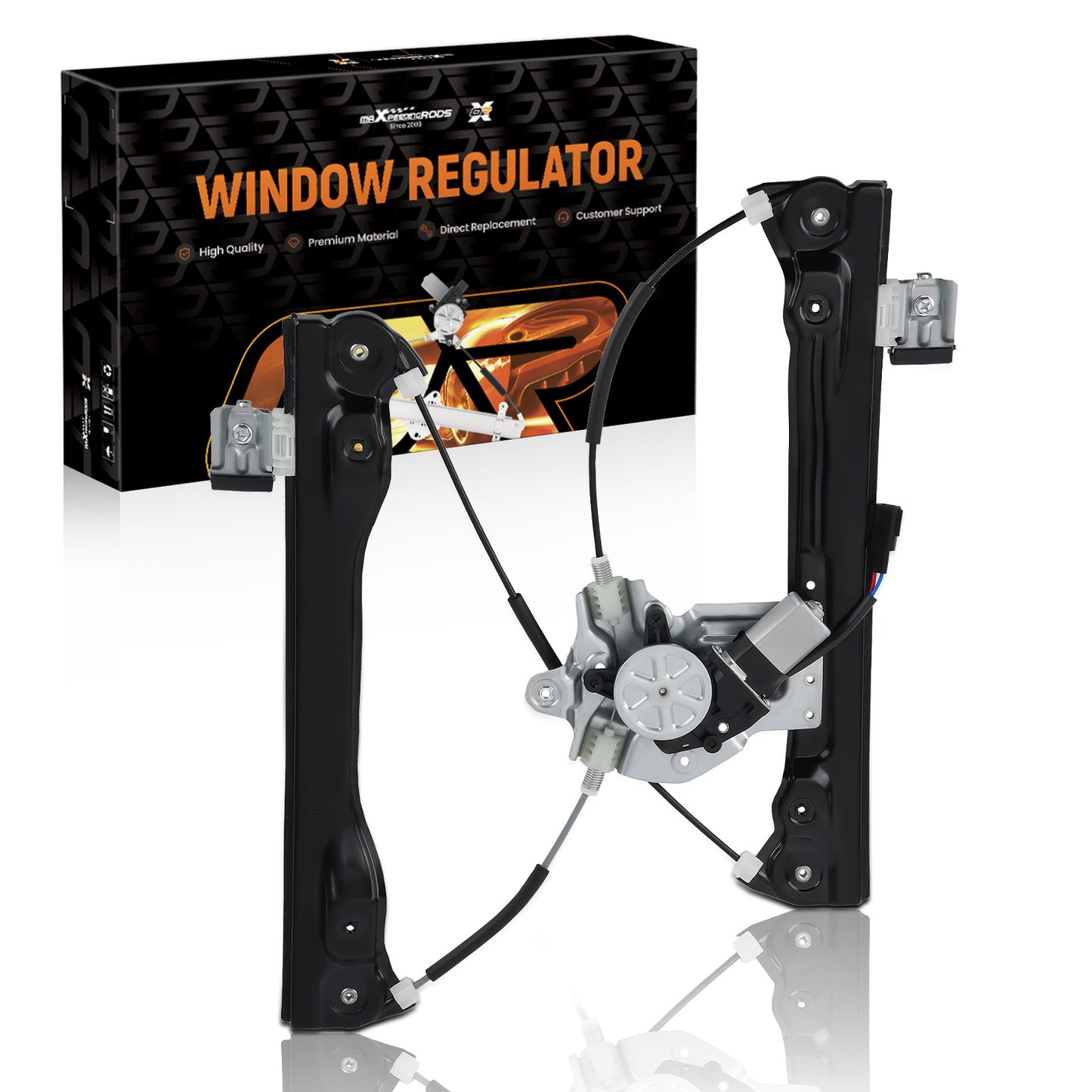 MXR Front Right Passenger Window Regulator w/ Motor compatible For Chevrolet Cruze 12-15