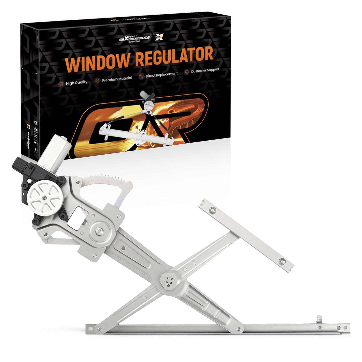 Power Window RegulatorMotor Front Right compatible For Mitsubishi Lancer 2008-2012