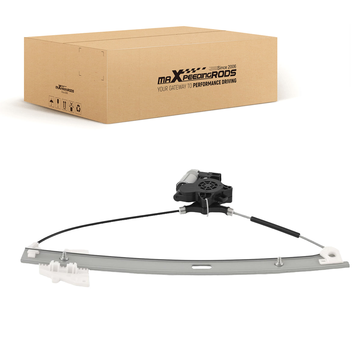 Power Window Regulator w/ Motor compatible For Mazda CX-9 2007-2015 Front Right Side