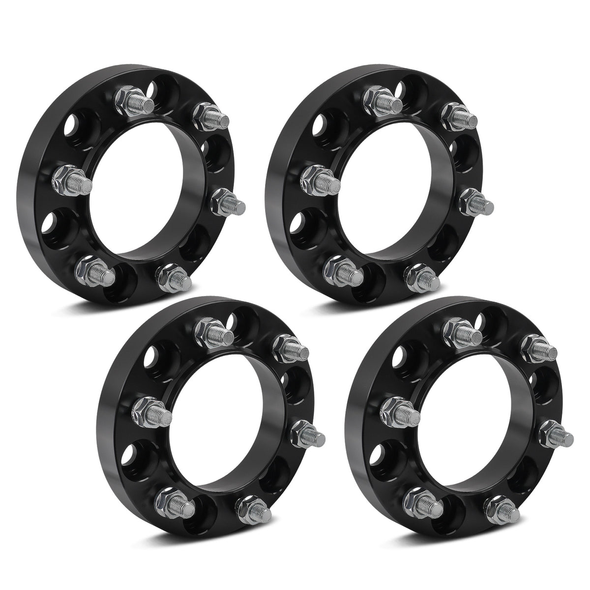1 Inch Billet Wheel Spacers compatible For Toyota 4Runner/Tacoma/FJ/Compatible For Tundra 6x5.5 1996-2022