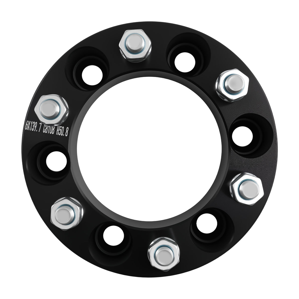 2 inch Wheel Spacers compatible For Hyundai Galloper Terracan 6x139.7mm M12x1.5 Hub Bore