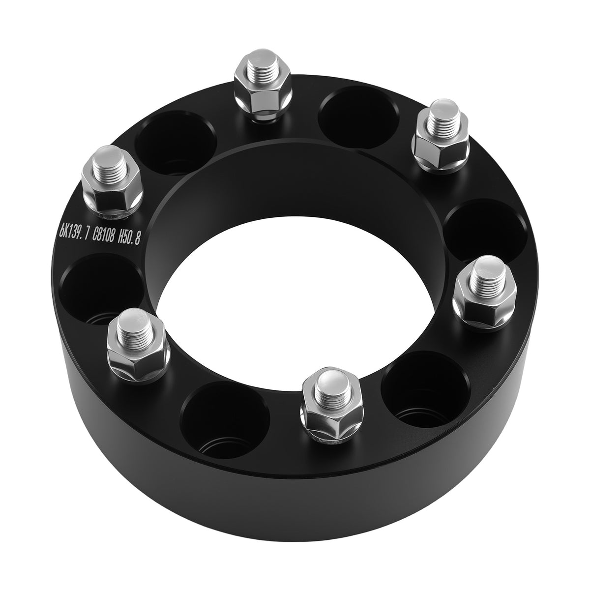 2 inch Wheel Spacers compatible For Hyundai Galloper Terracan 6x139.7mm M12x1.5 Hub Bore