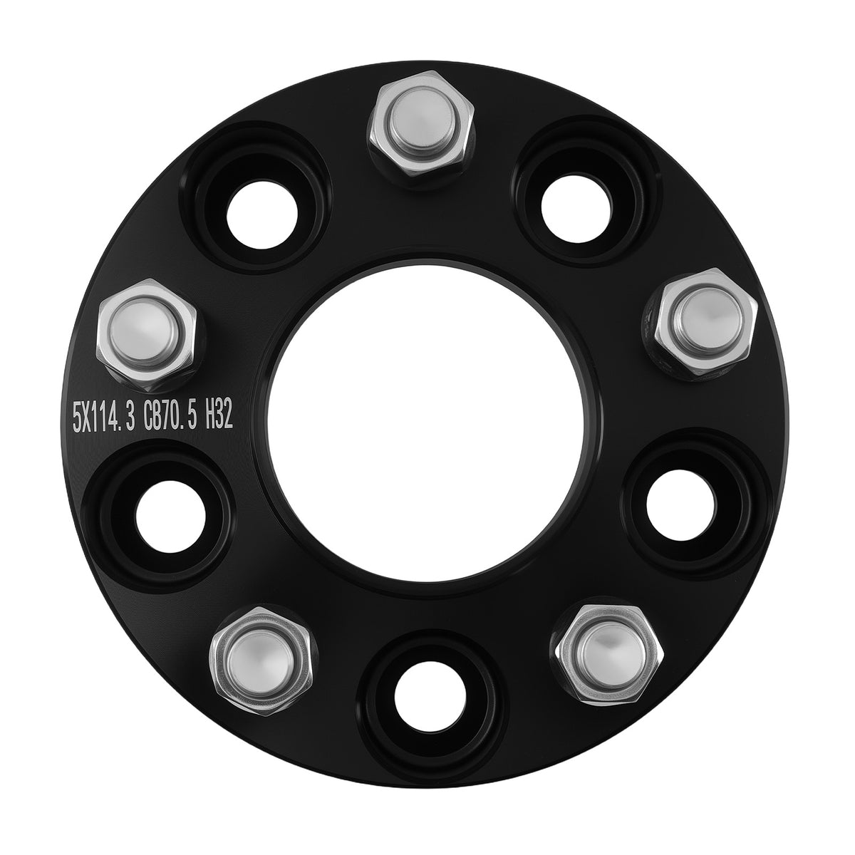 1.25 Wheel Spacers compatible For Ford Edge Explorer Mountaineer 1990-2010 5x114.3