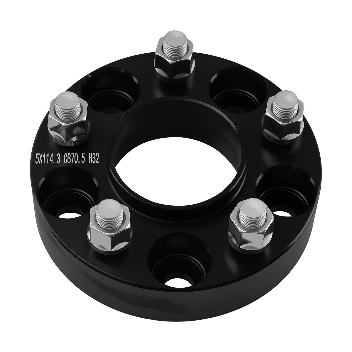 1.25 Wheel Spacers compatible For Ford Edge Explorer Mountaineer 1990-2010 5x114.3
