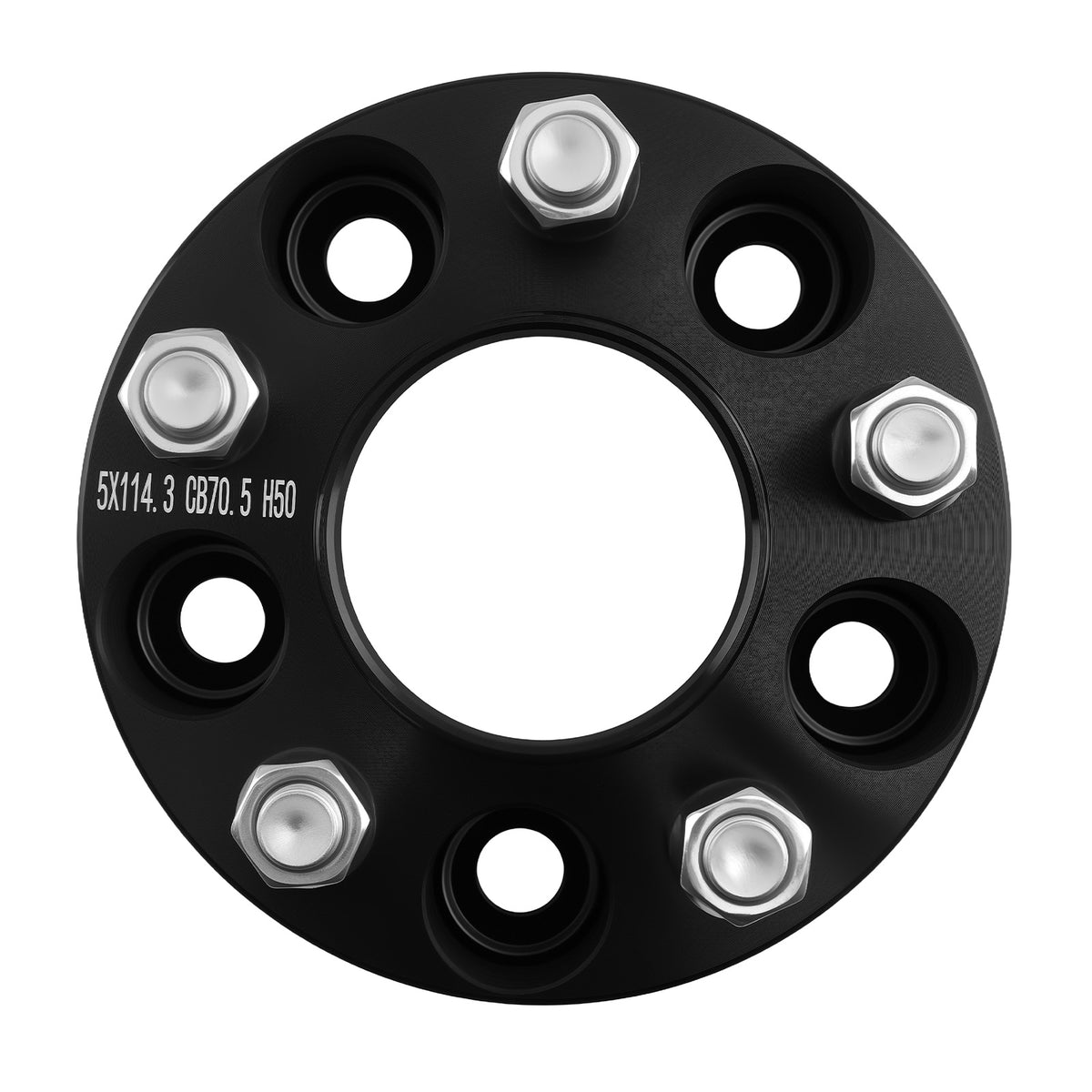 50mm 5x114.3mm Wheel Spacers compatible For Ford Mustang Edge Crown Vic 1964-2014 4pc T6