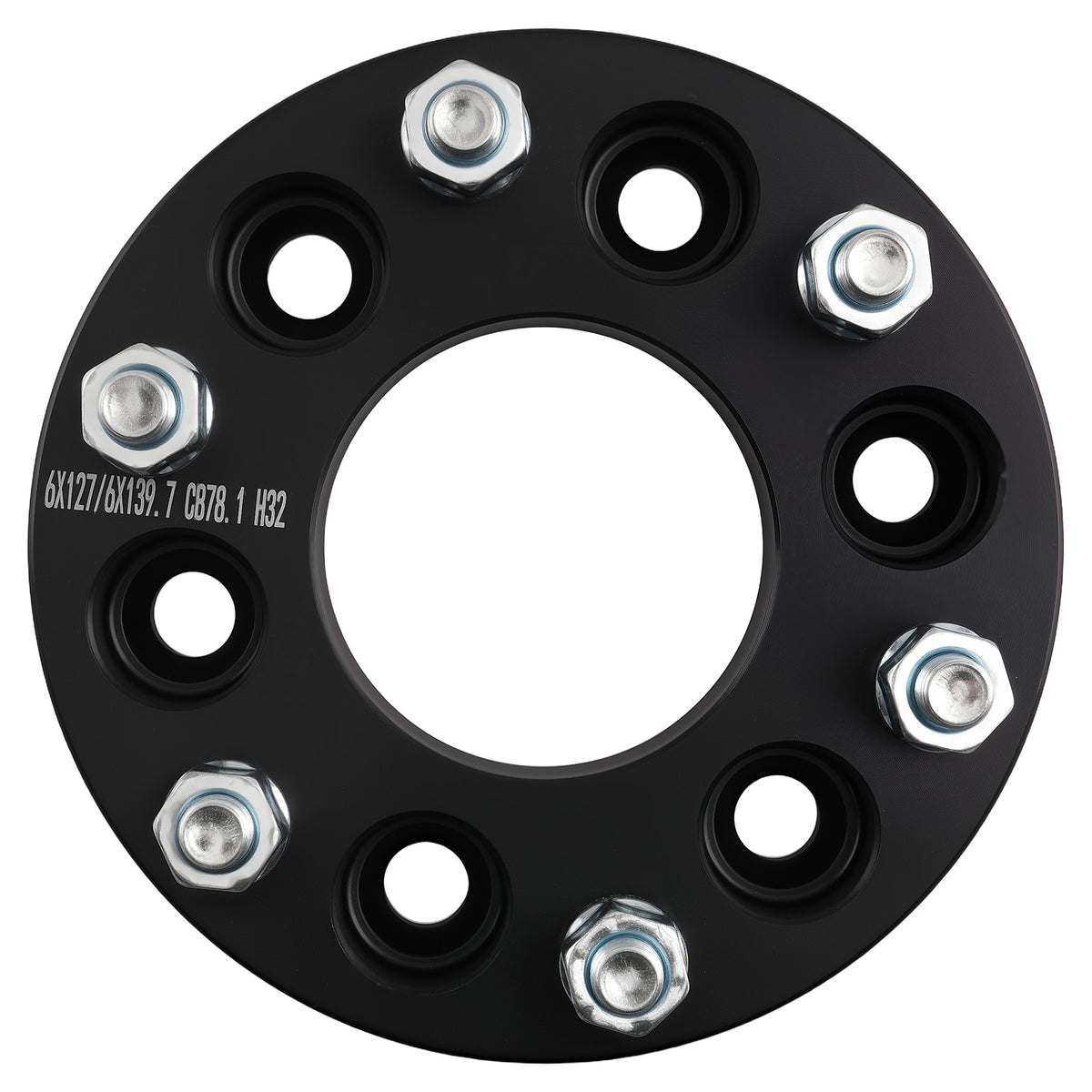 1.25 inch Wheel Spacers compatible For Chevrolet SSR Trailblazer compatible For GMC Envoy 6x127 to 6x139.7