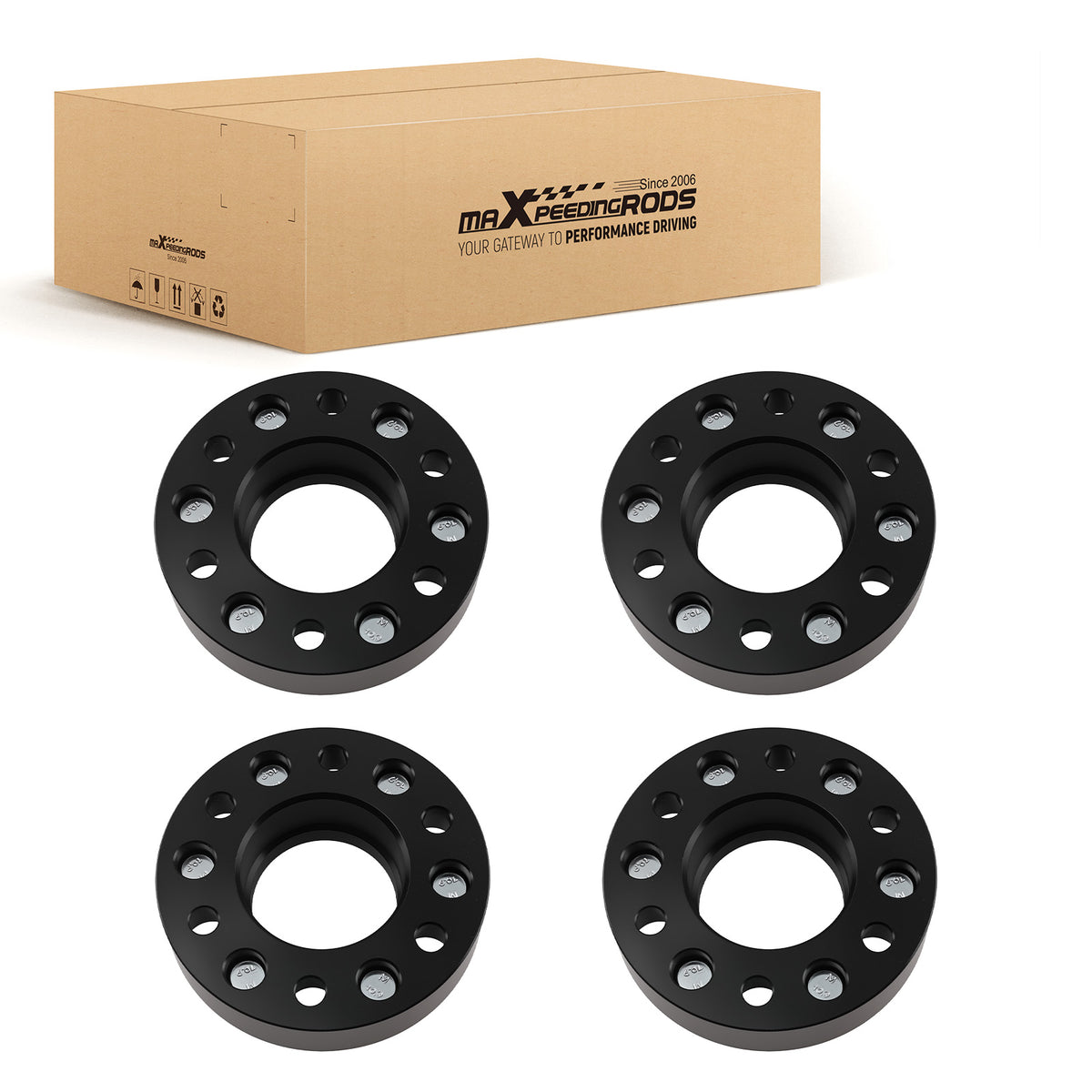 1.5 6x135mm Hub Centric Wheel Spacers compatible For Ford F-150 2004-2014 M14x2