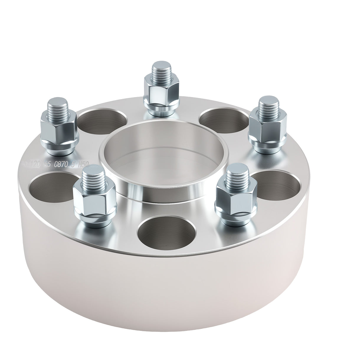 2 inch 5x120.65mm Wheel Spacers compatible For Pontiac GTO Trans Am 1964-1997 M12x1.5