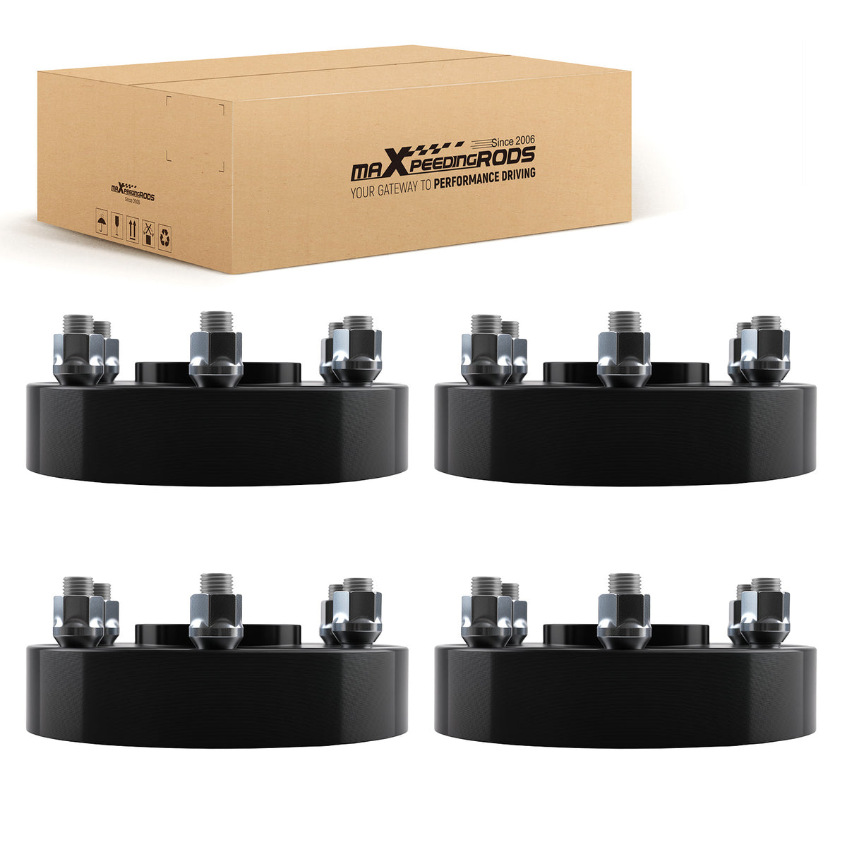 1.5 inch Wheel Spacers compatible For Cadillac Escalade Chevrolet Tahoe 1992-2016 78.1mm