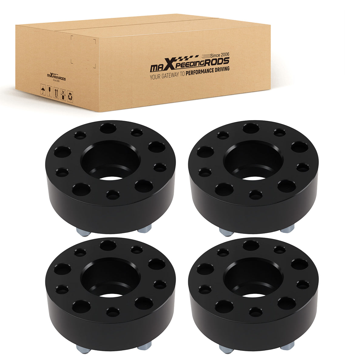 4PC 2 inch Spacers compatible For Jeep Grand Cherokee WJ WK Commander XK 5x127mm 71.5mm