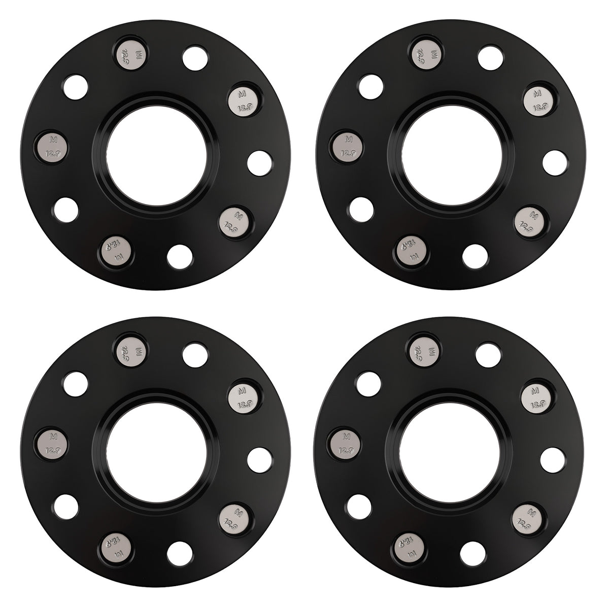1.5 Inch 5x127 Wheel Spacers compatible For Jeep Wrangler Commander XK Grand Cherokee