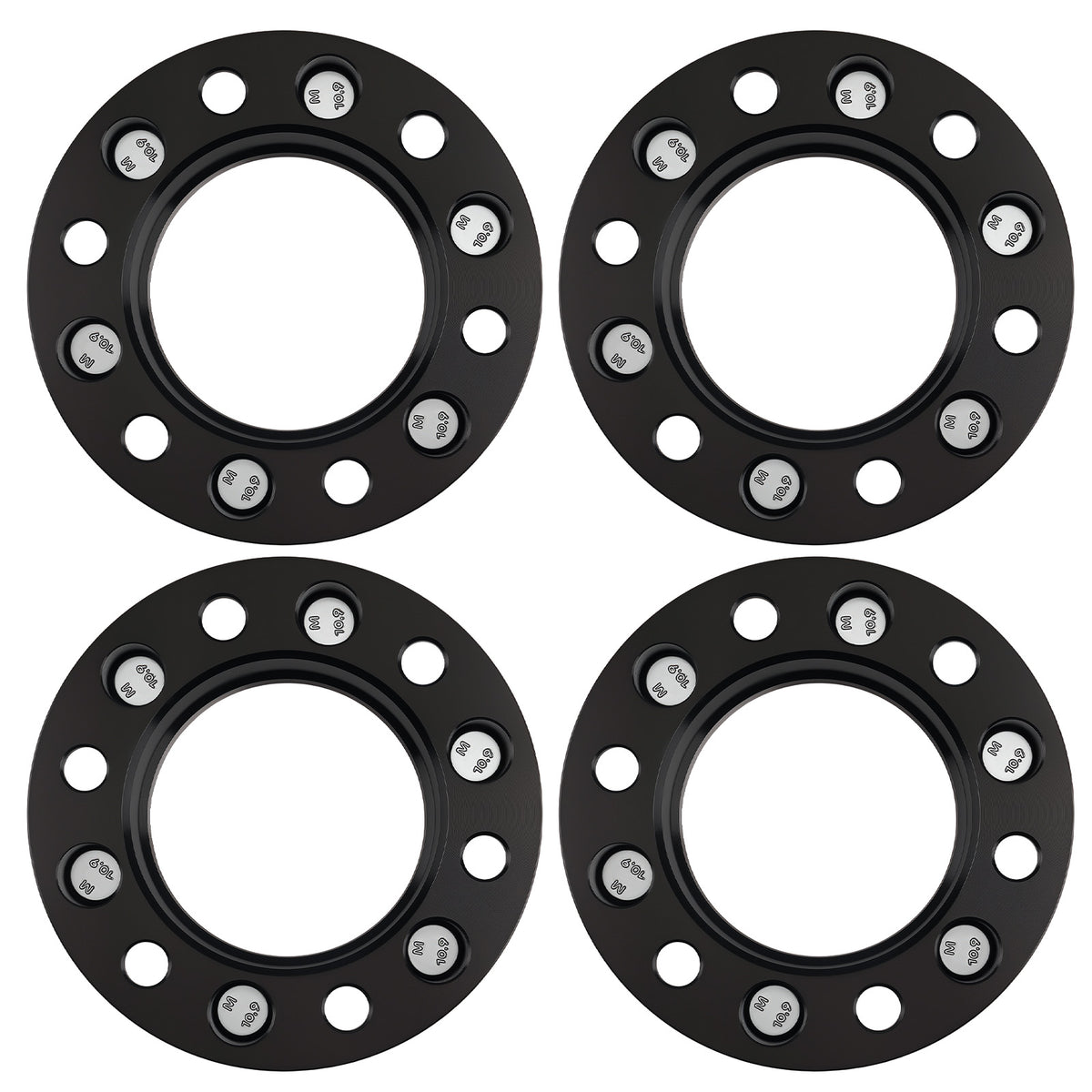2 Inch 6x139.7mm Spacers compatible For Toyota 4Runner Tacoma FJ Cruiser compatible For Lexus GX470