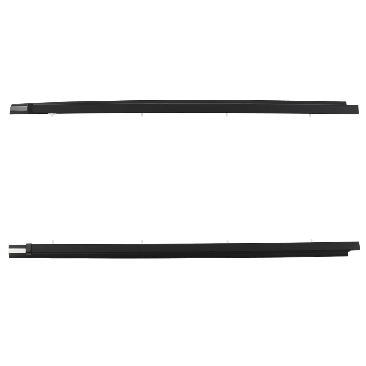 2pcs Exterior Window  Weatherstrip compatible For Toyota Tacoma Double Cab 95-04 68160-04020