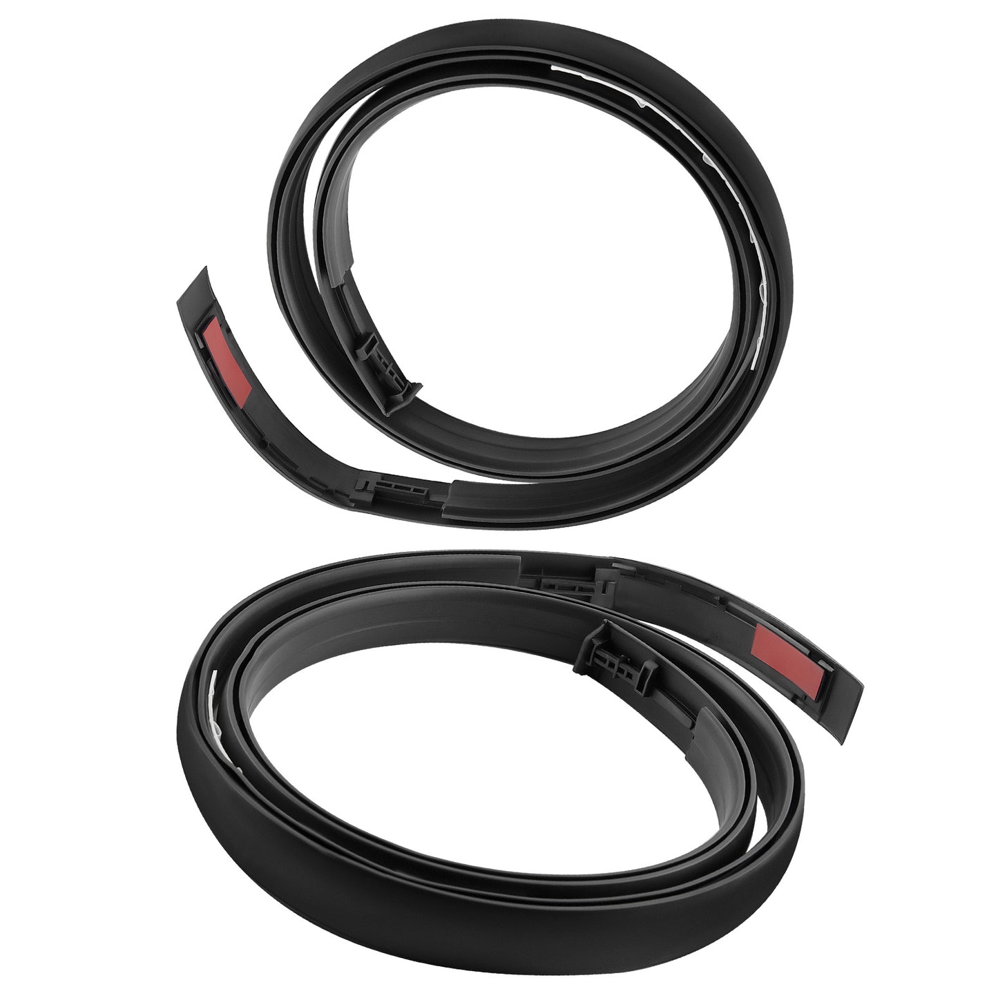 LHRH Roof Molding  Weatherstrip 2pcs Kit compatible For Toyota Tacoma Double Cab 05-15