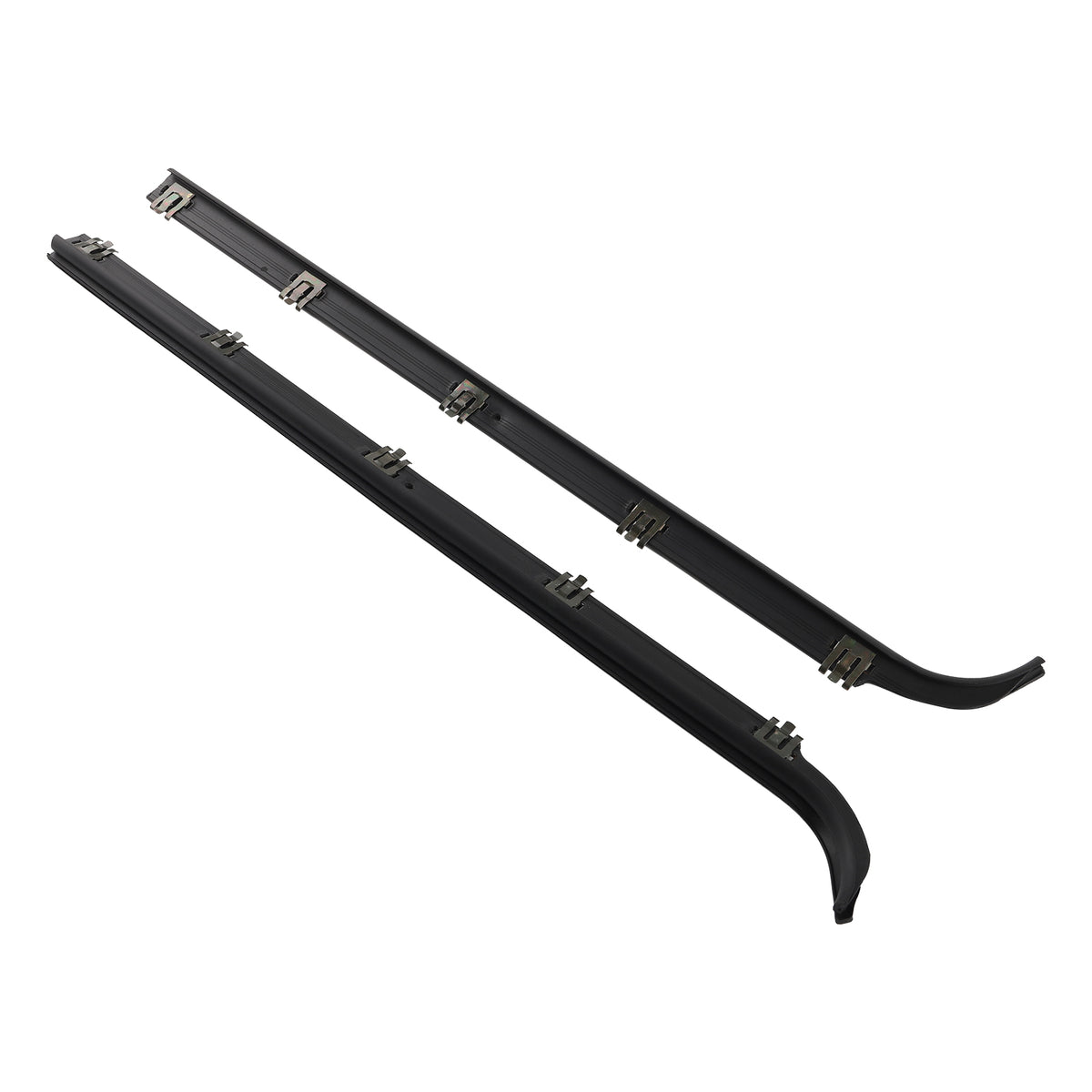 Door Window Seal Belt  Weatherstrip compatible For Ford F150/F250/F350 87-1997 E7TZ1521452A