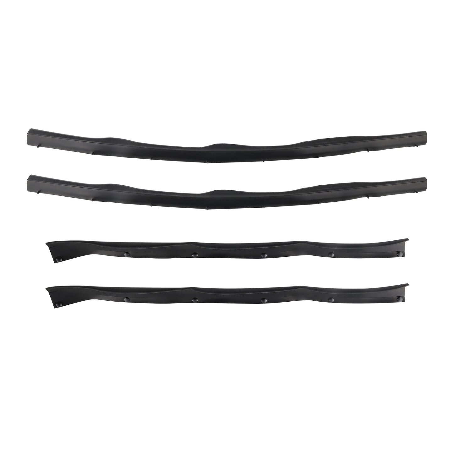 4x Lower Door  Weatherstrip Seal compatible For Ford F250/F350/F450 1999-2017 F81Z-2520758