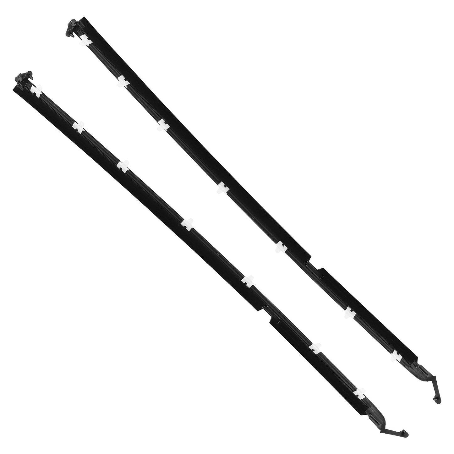 LR Door Glass Window  Weatherstrip Seals Kit compatible For Mazda Miata 90-05 NA0159810F