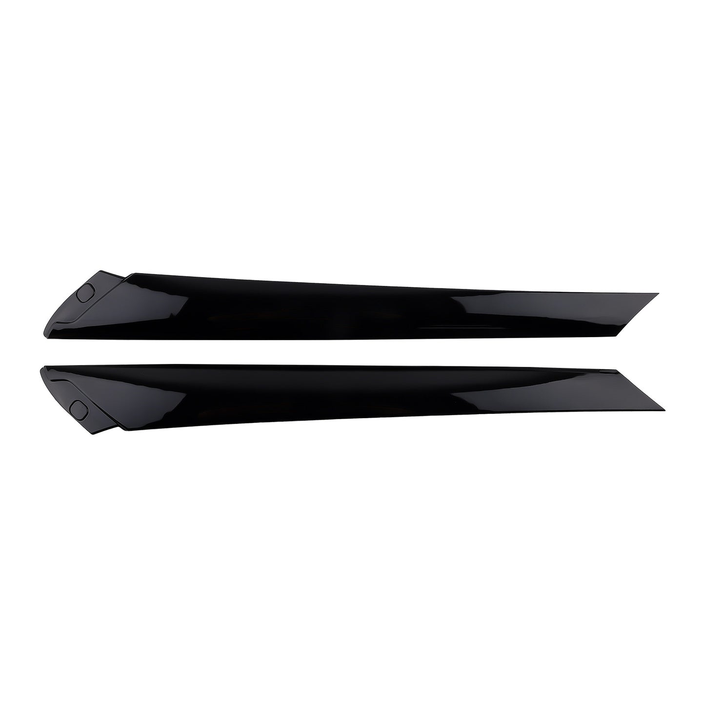 2 x Exterior Molding Garnish Windshield Trim compatible For Kia Soul 14 - 2019 86170-B2000