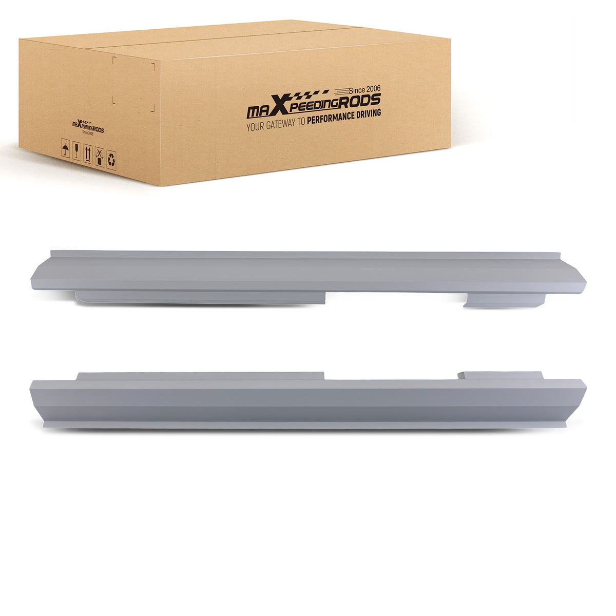Slip-on Outer Rocker Panels compatible For Jeep Liberty 4 Door 2002-2007 4 Door LR