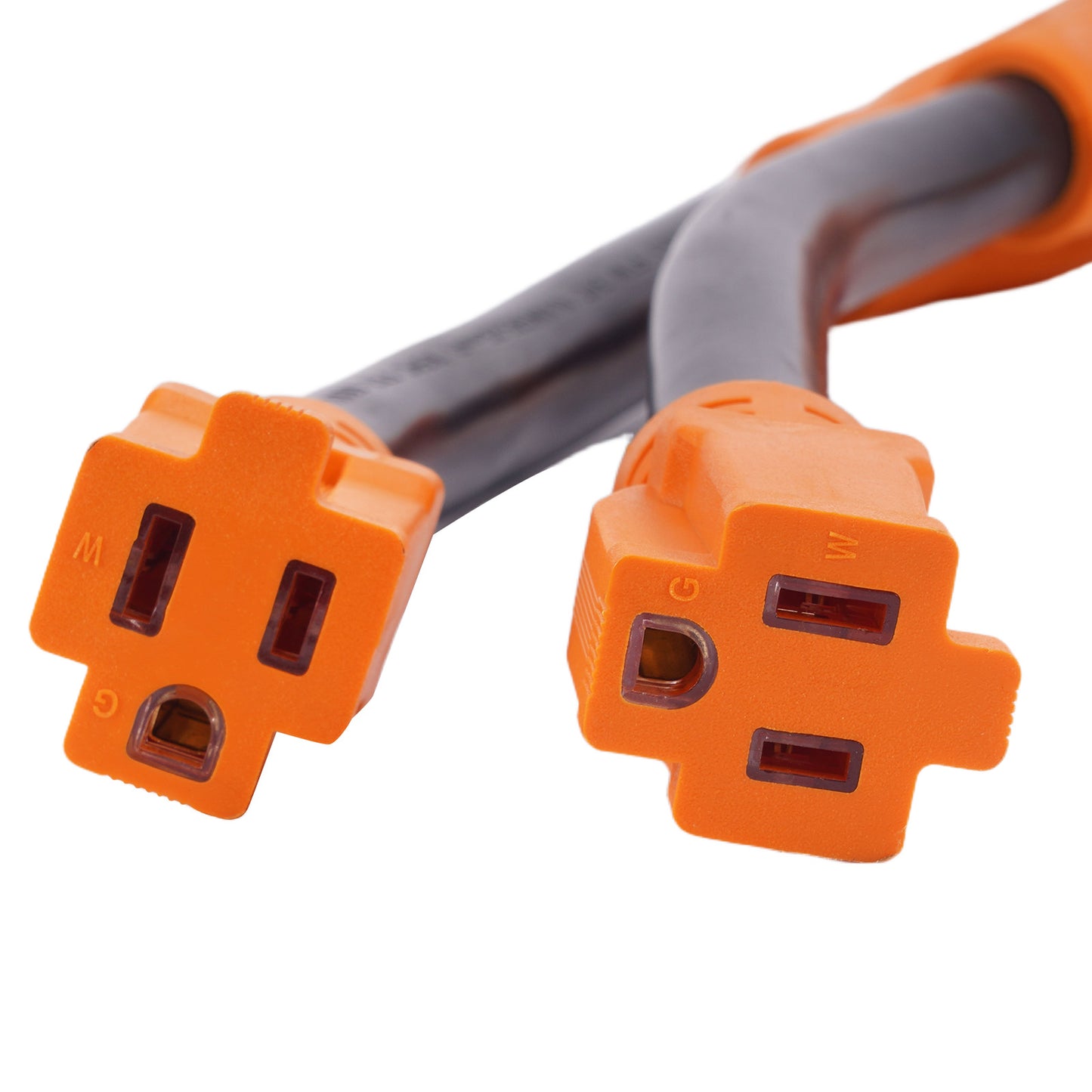 Power Adapter Cable 14-50P to 5-15Rx2 for Generator MXR6000GT