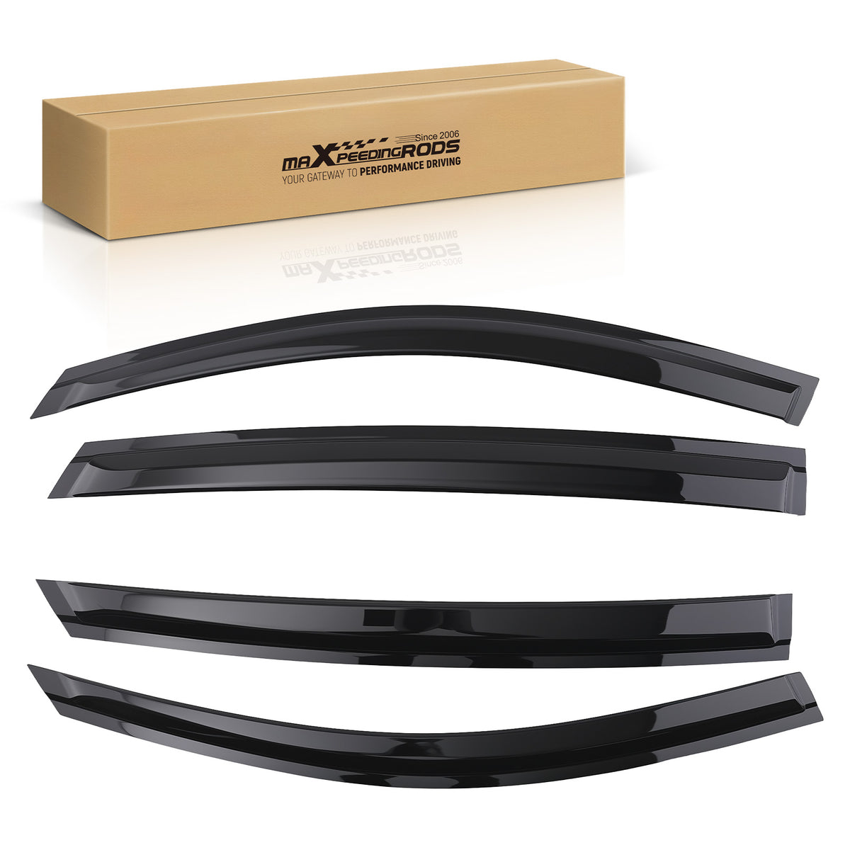 Rain Guard compatible For Vent compatible For Honda Accord Sedan 2023-2025 Window Visor Wind Deflectors
