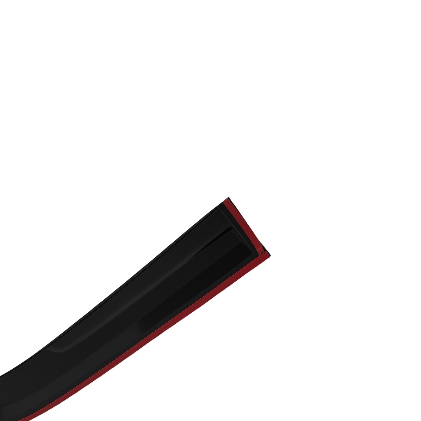 4PC Rain Guards Window Deflector compatible For Toyota Camry 2012-2017 Black Tinted Set