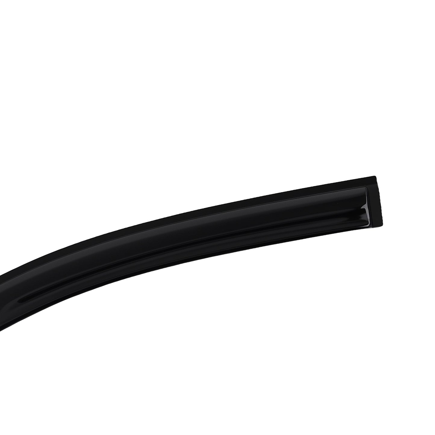 4PC Rain Guards Window Deflector compatible For Toyota Camry 2012-2017 Black Tinted Set