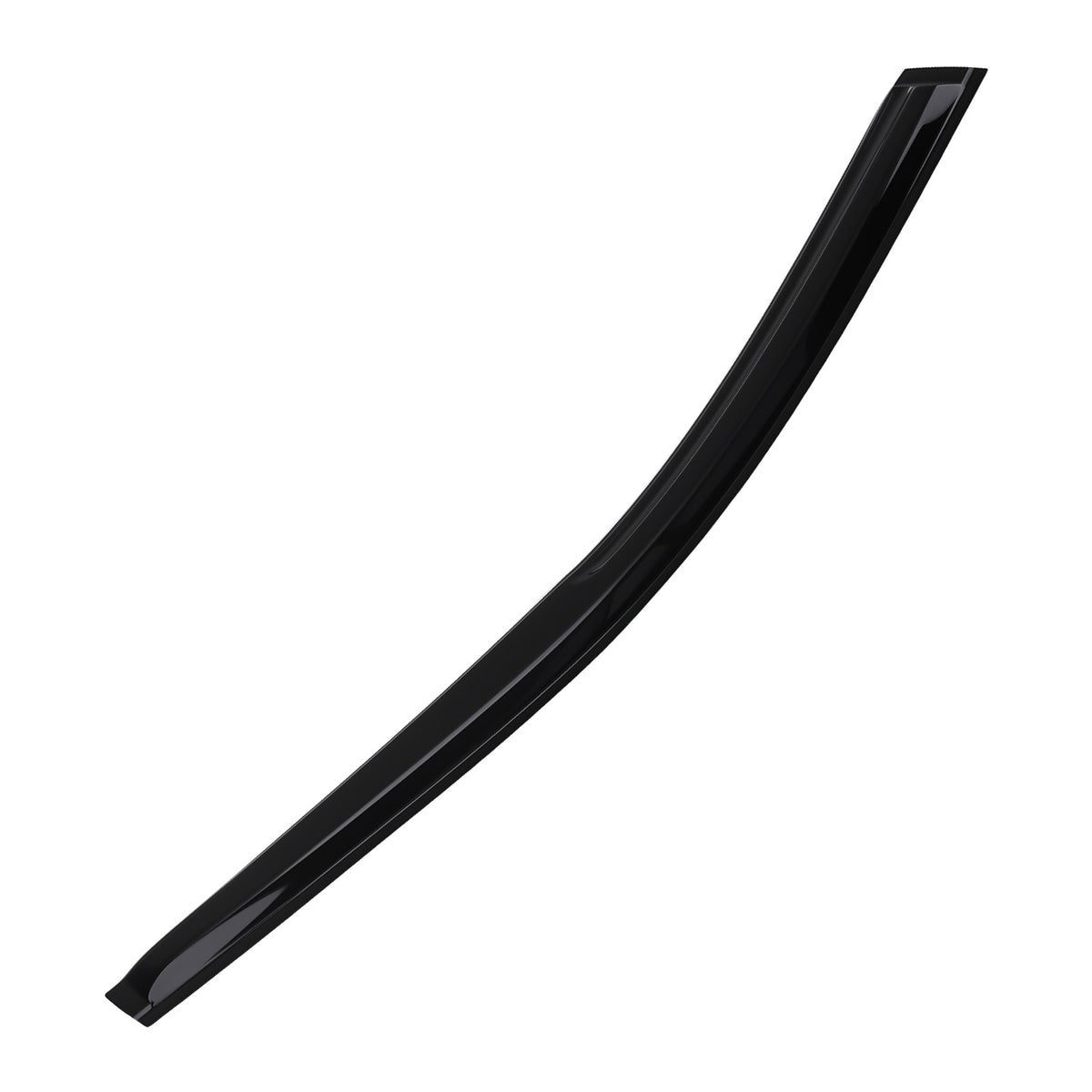 4PC Rain Guards Window Deflector compatible For Toyota Camry 2012-2017 Black Tinted Set