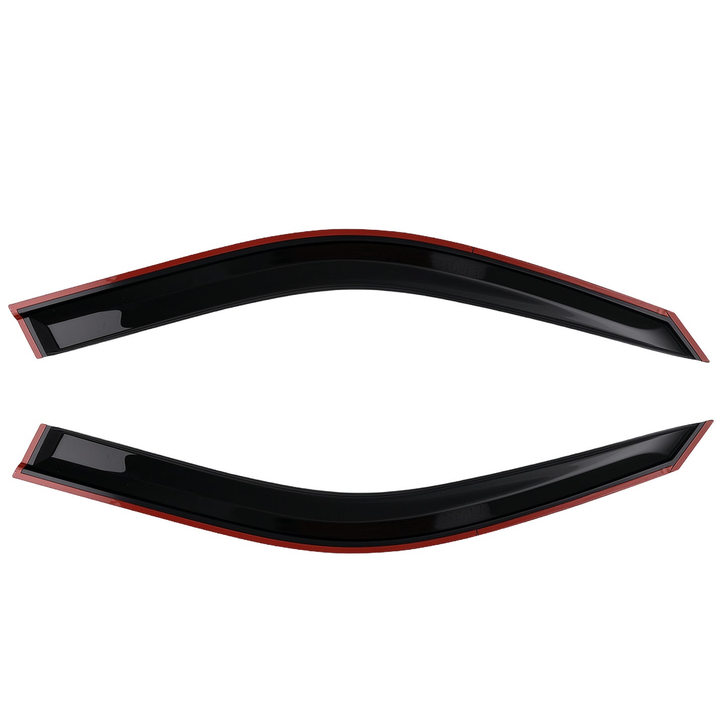 4Pcs Acrylic Window Visor compatible For Honda Civic Sedan 1996-2000 Rain Guards compatible For Vent