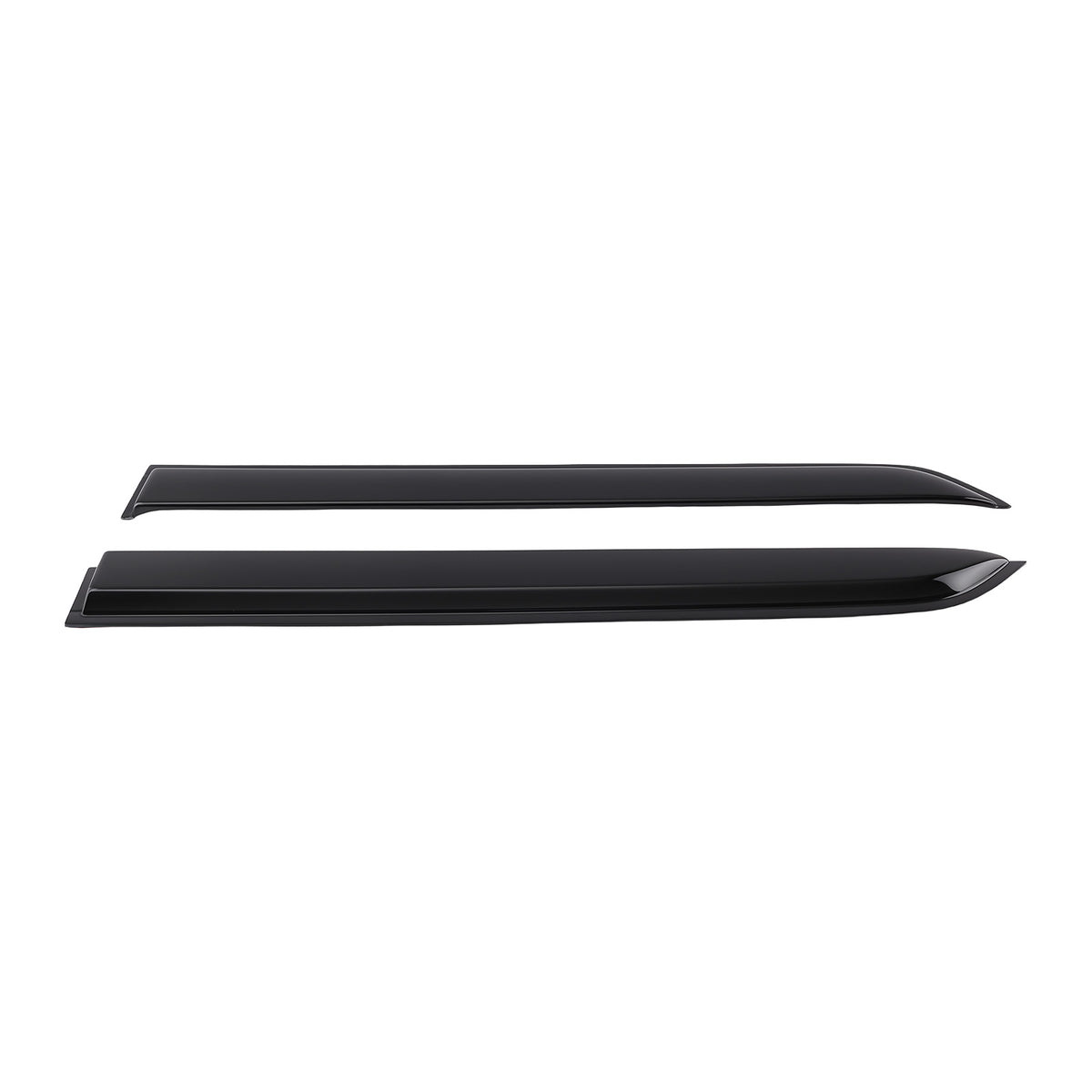 4pc Window Rain Guards Wind Deflectors compatible For Ford Explorer 2020-2024 Black Tinted