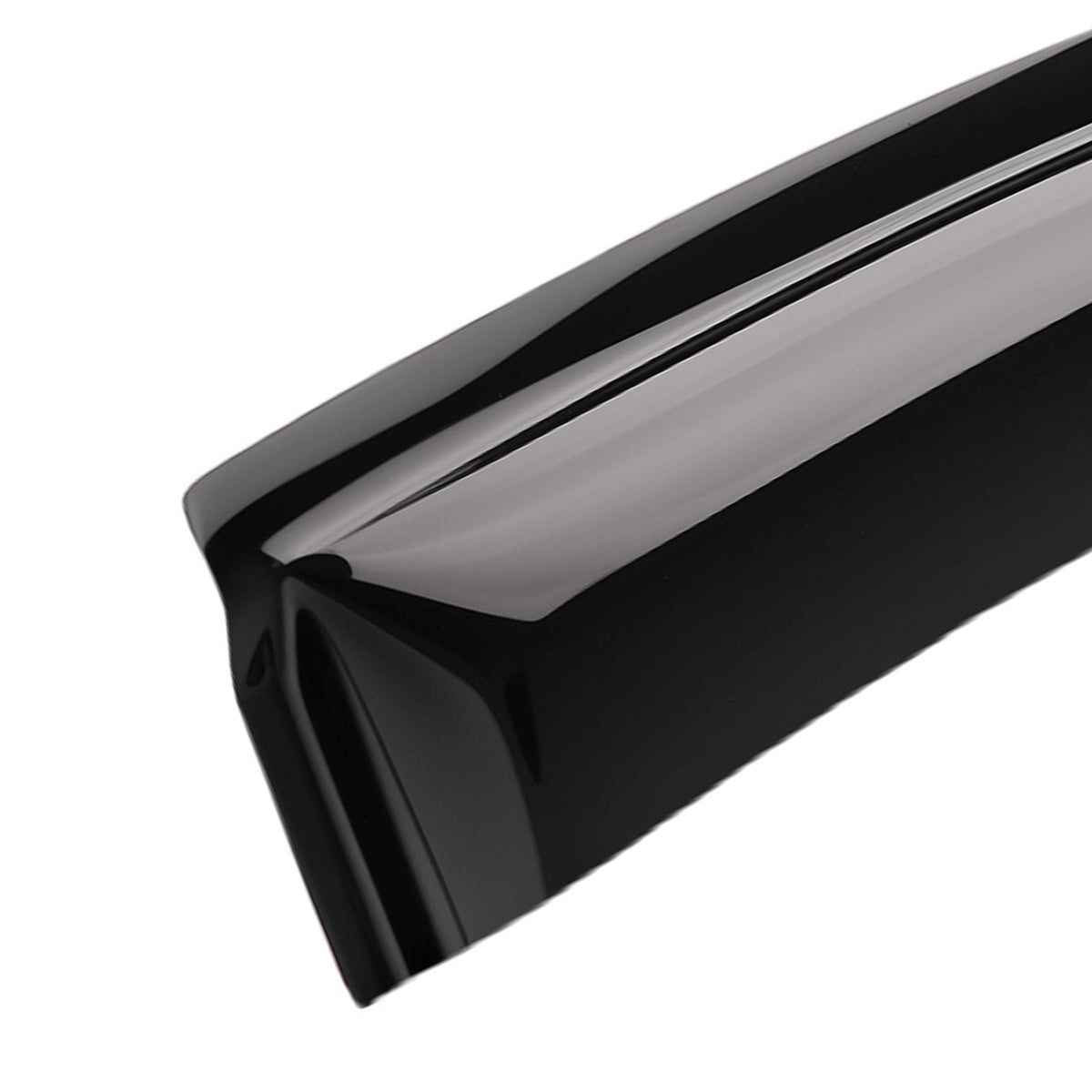 4Pcs Rain Deflectors Visors compatible For Honda HR-V 2016-2022 Outside Mount Black Tinted