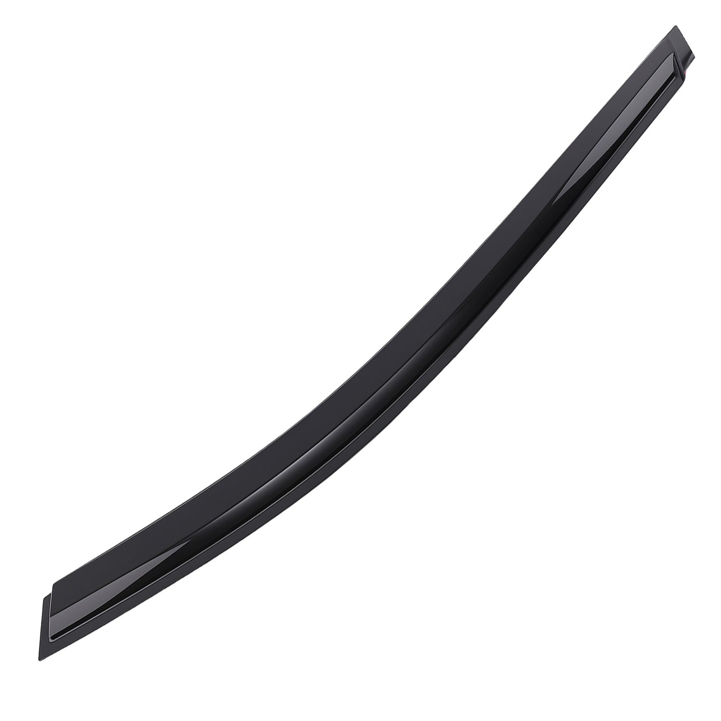 Outside Mount Window Deflectors compatible For Hyundai Santa Fe 2013-2018 Black 4PC Set