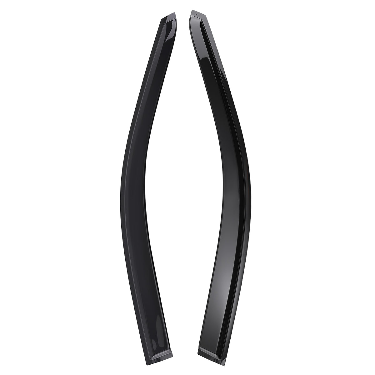 4PC Rain Guards Wind Visors compatible For Jeep Cherokee 2014-2021  FrontRear Deflectors