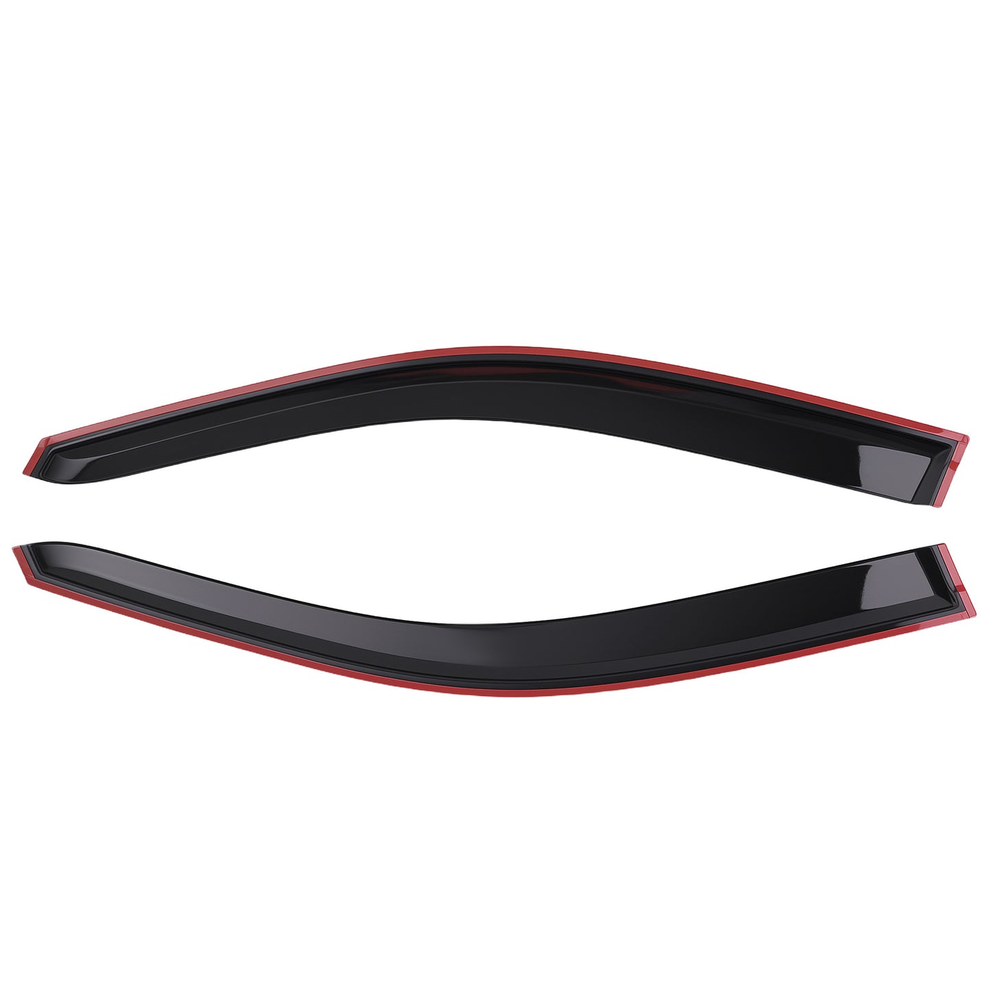 4PC Rain Guards Wind Visors compatible For Jeep Cherokee 2014-2021  FrontRear Deflectors